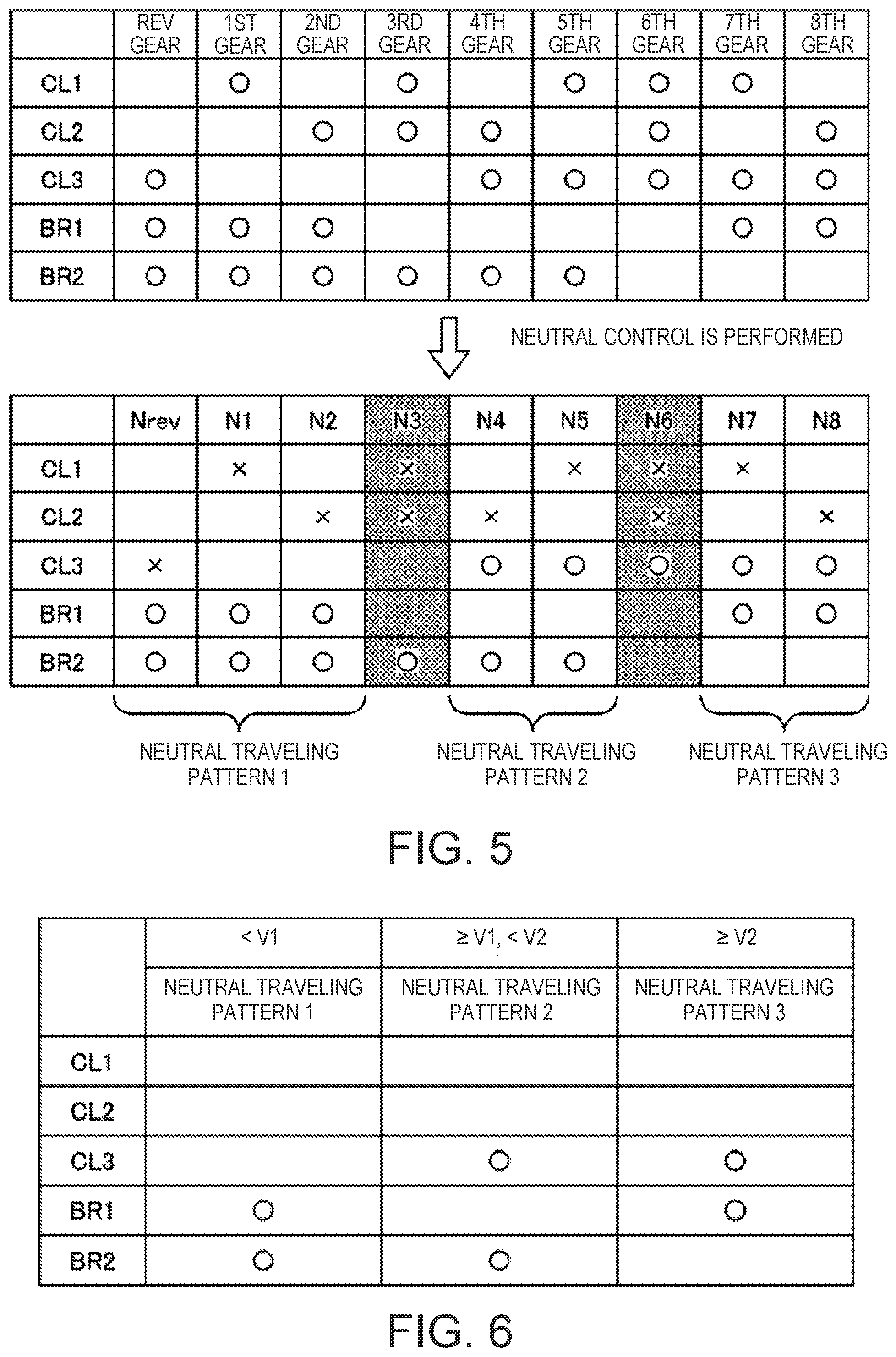 Patent US12129923 Figure 4 – Control system of vehicle including automatic transmission