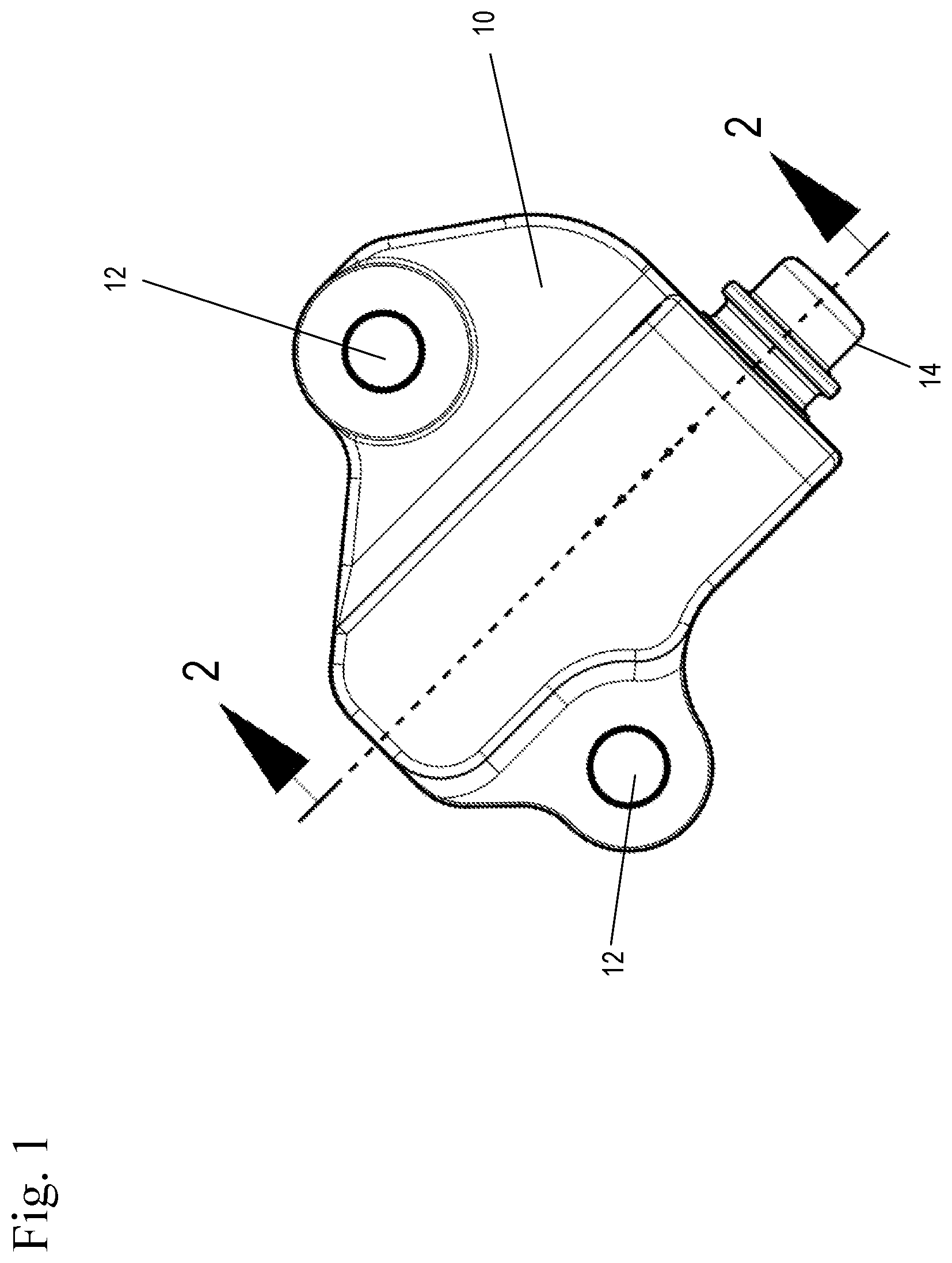 Patent US12129925 Figure 1 – Variable tune hydraulic tensioner