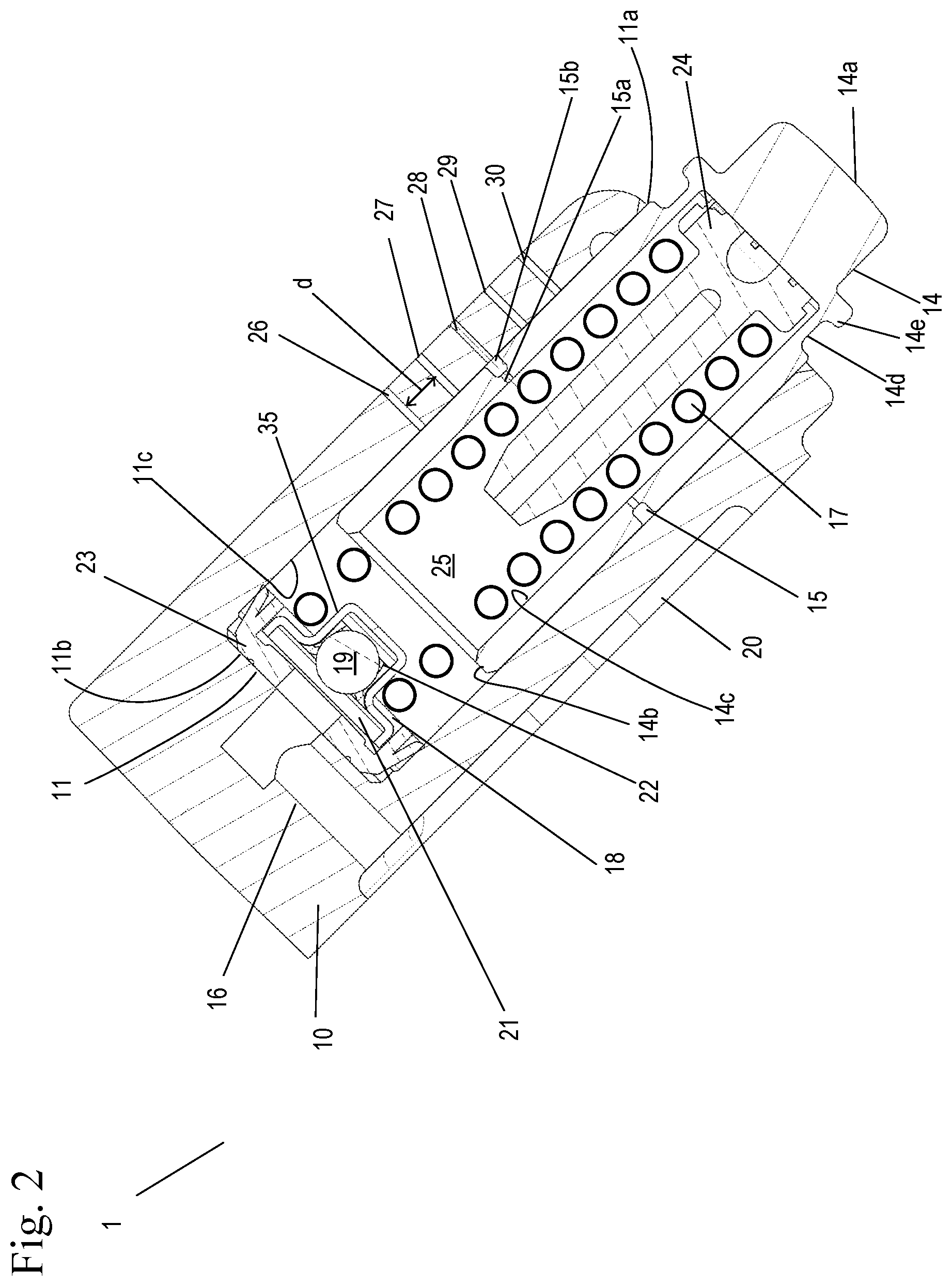 Patent US12129925 Figure 2 – Variable tune hydraulic tensioner