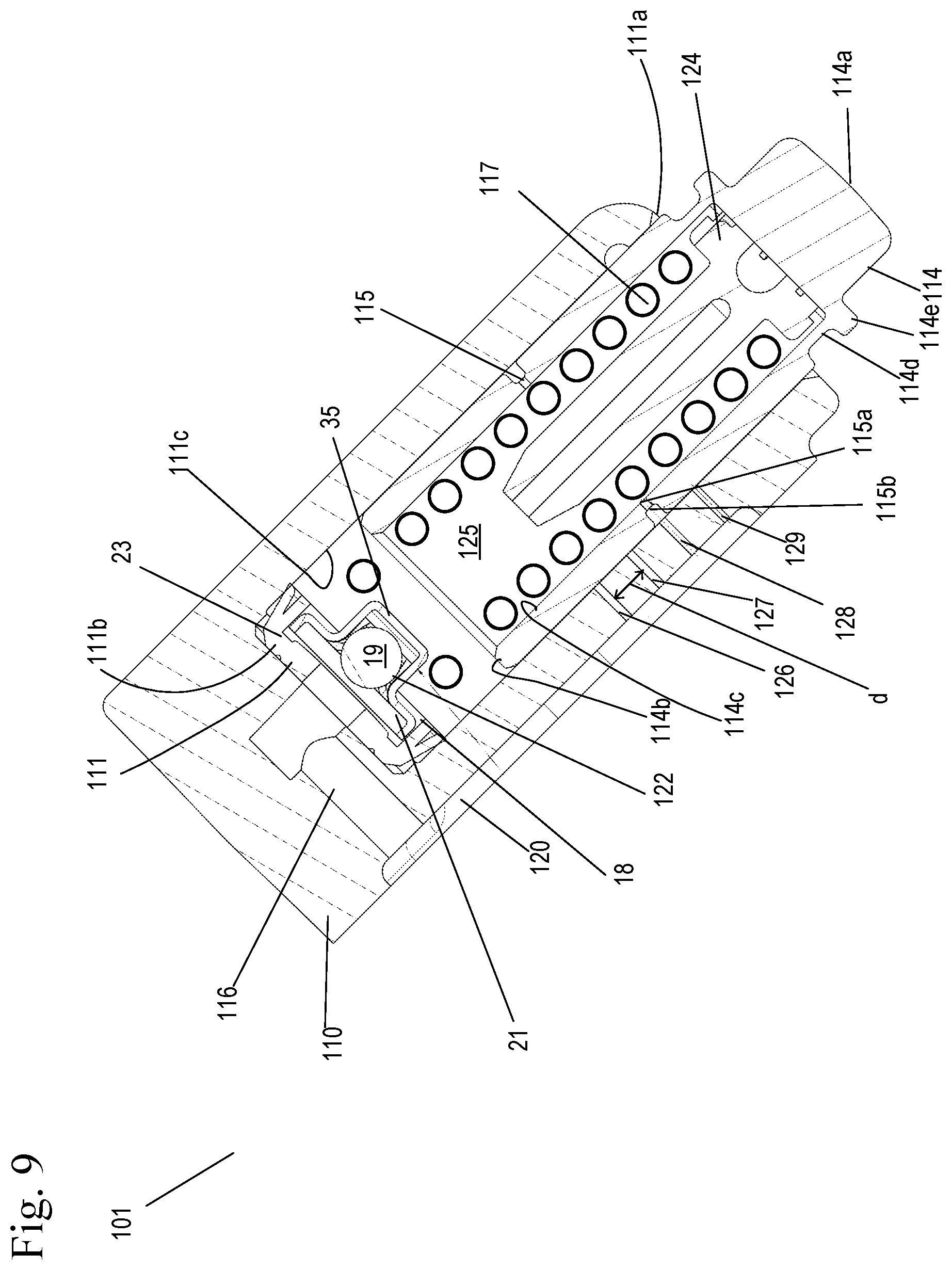 Patent US12129925 Figure 9 – Variable tune hydraulic tensioner