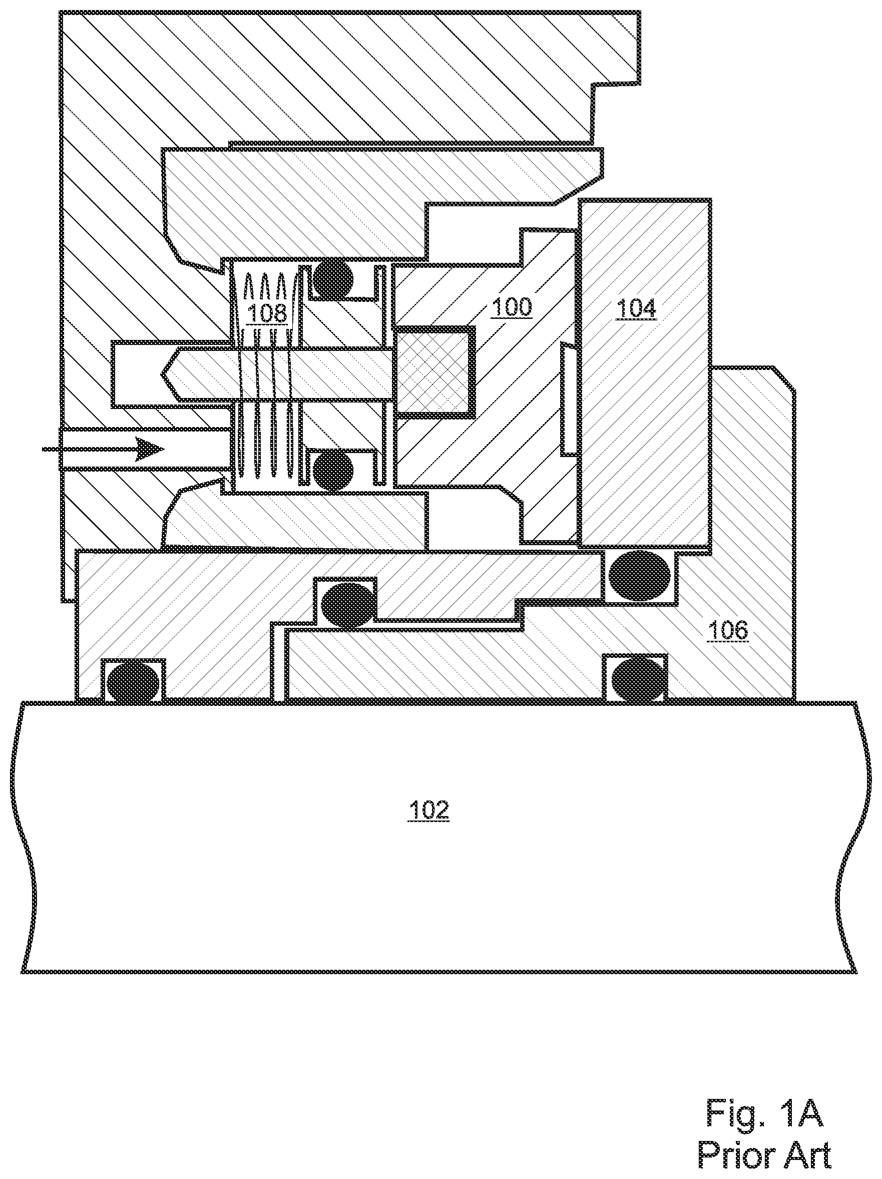 Patent US12129928 — Pneumatic standstill shaft seal — Figure 1