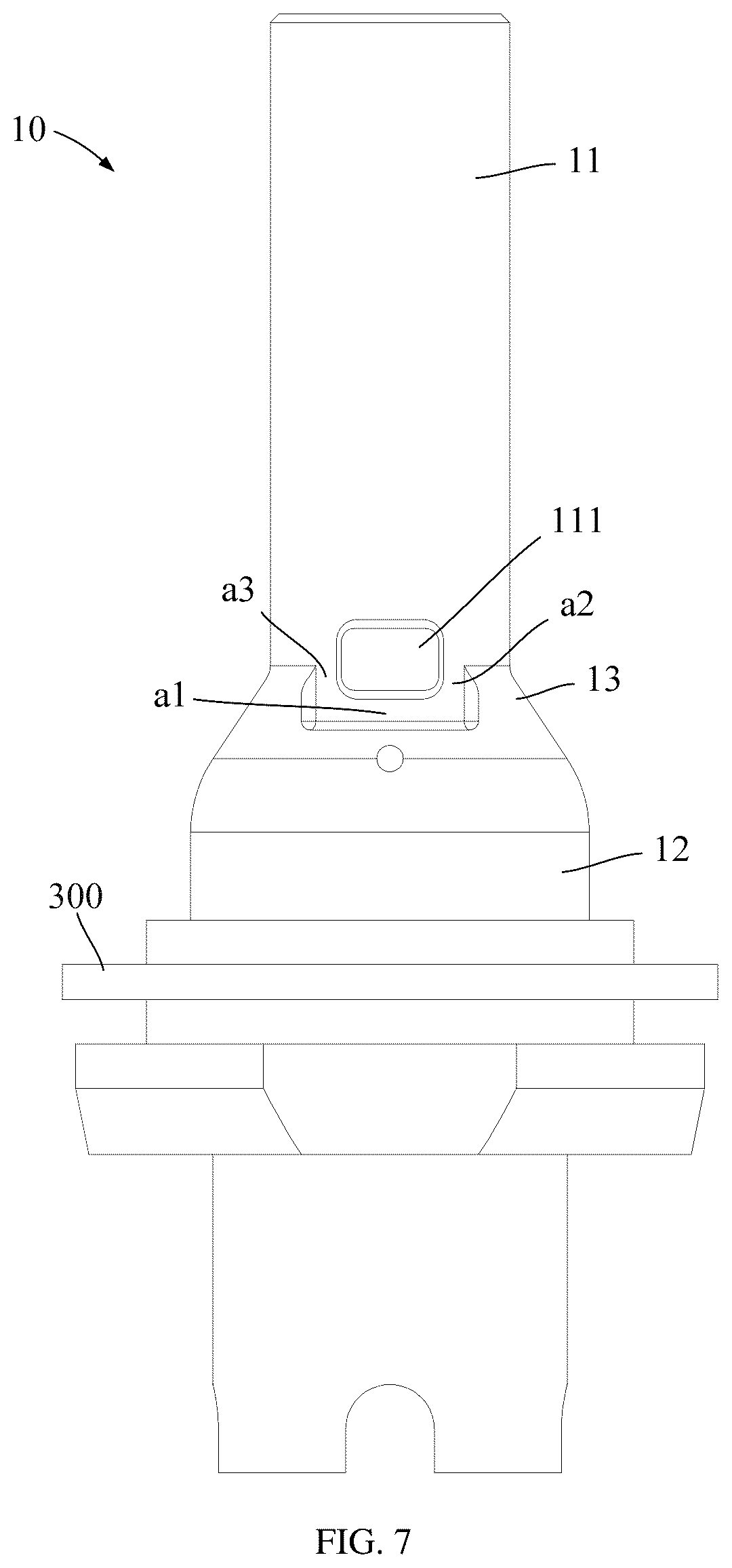 Patent US12129930 Figure 7 – Nut, electronic expansion valve and stop structure thereof, and refrigeration device