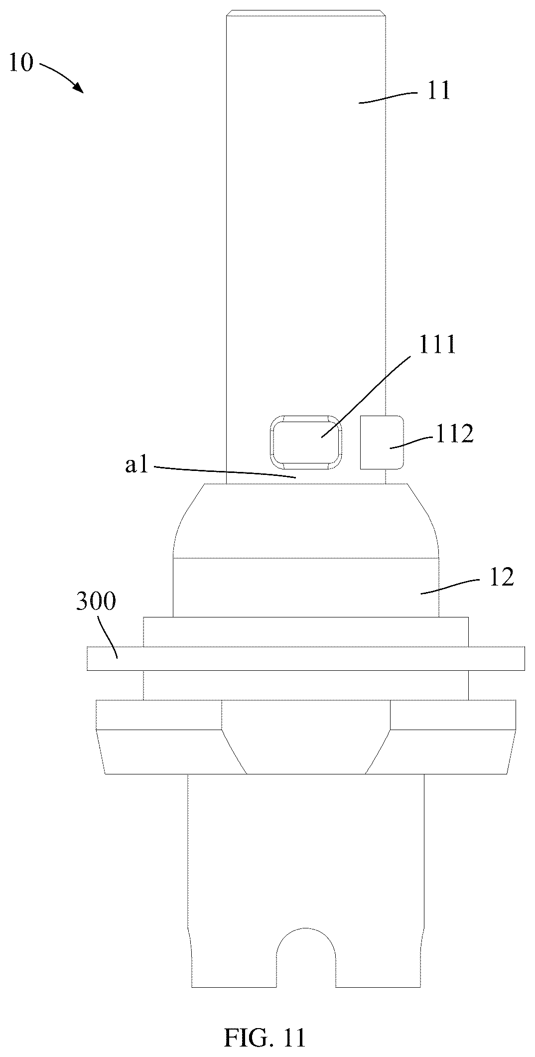 Patent US12129930 Figure 11 – Nut, electronic expansion valve and stop structure thereof, and refrigeration device