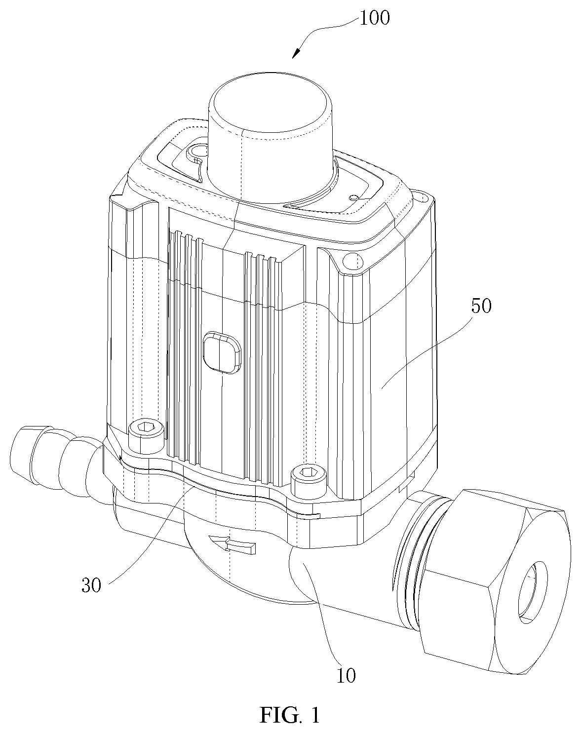Patent US12129933 — Gas shutoff valve — Figure 1