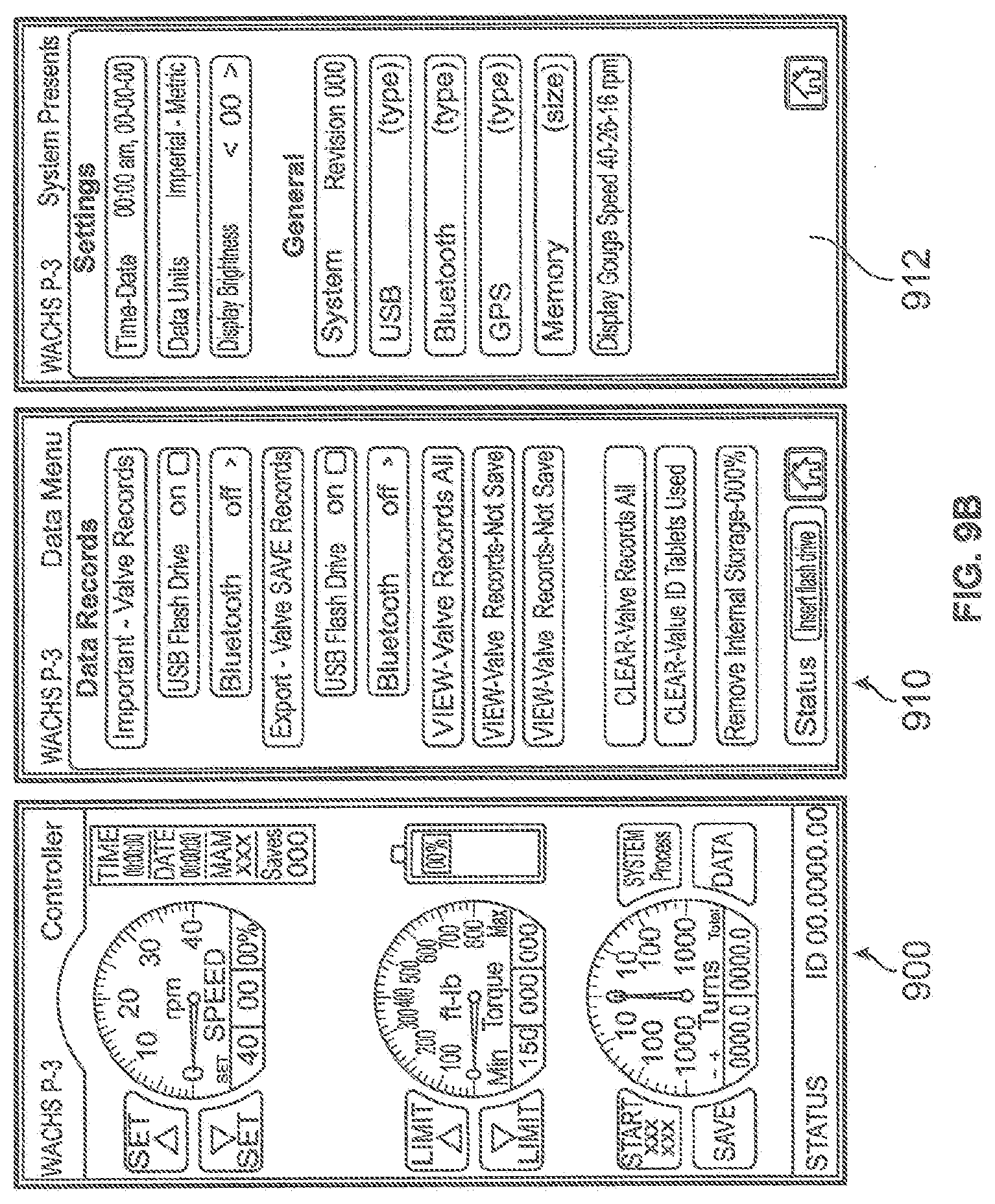 Patent US12129934 Figure 12 – Portable valve operating device for use in exercising valves
