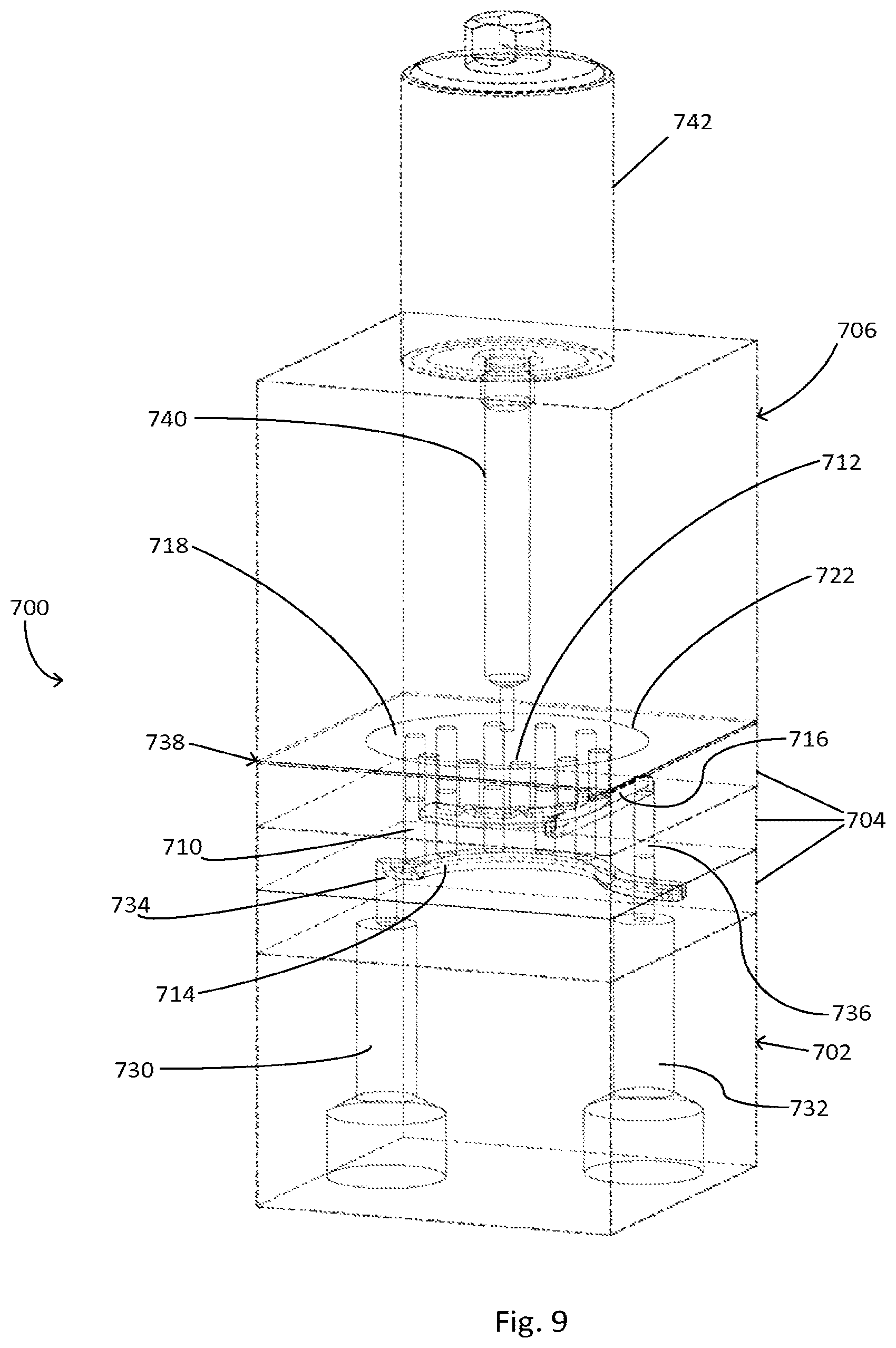 Patent US12129935 Figure 9 – High-flow fluid valve block