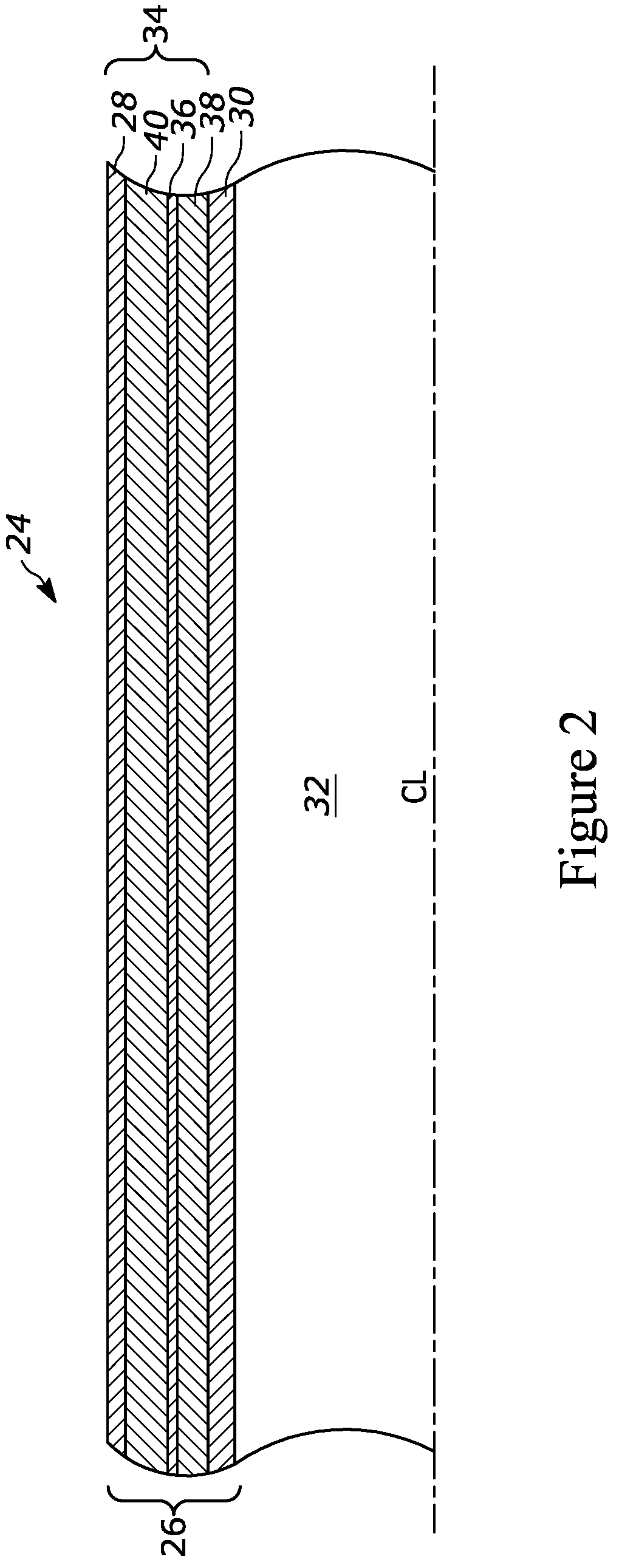 Patent US12129937 Figure 2 – Alternative subprocess for taping wrapped silicon hoses and hose manufactured thereby