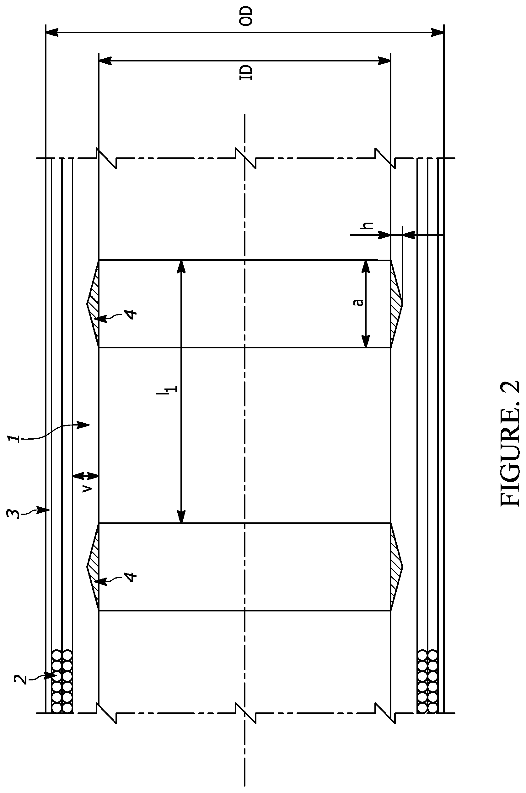 Patent US12129939 Figure 2 – Early life erosion tracking layer for high pressure fracking hoses