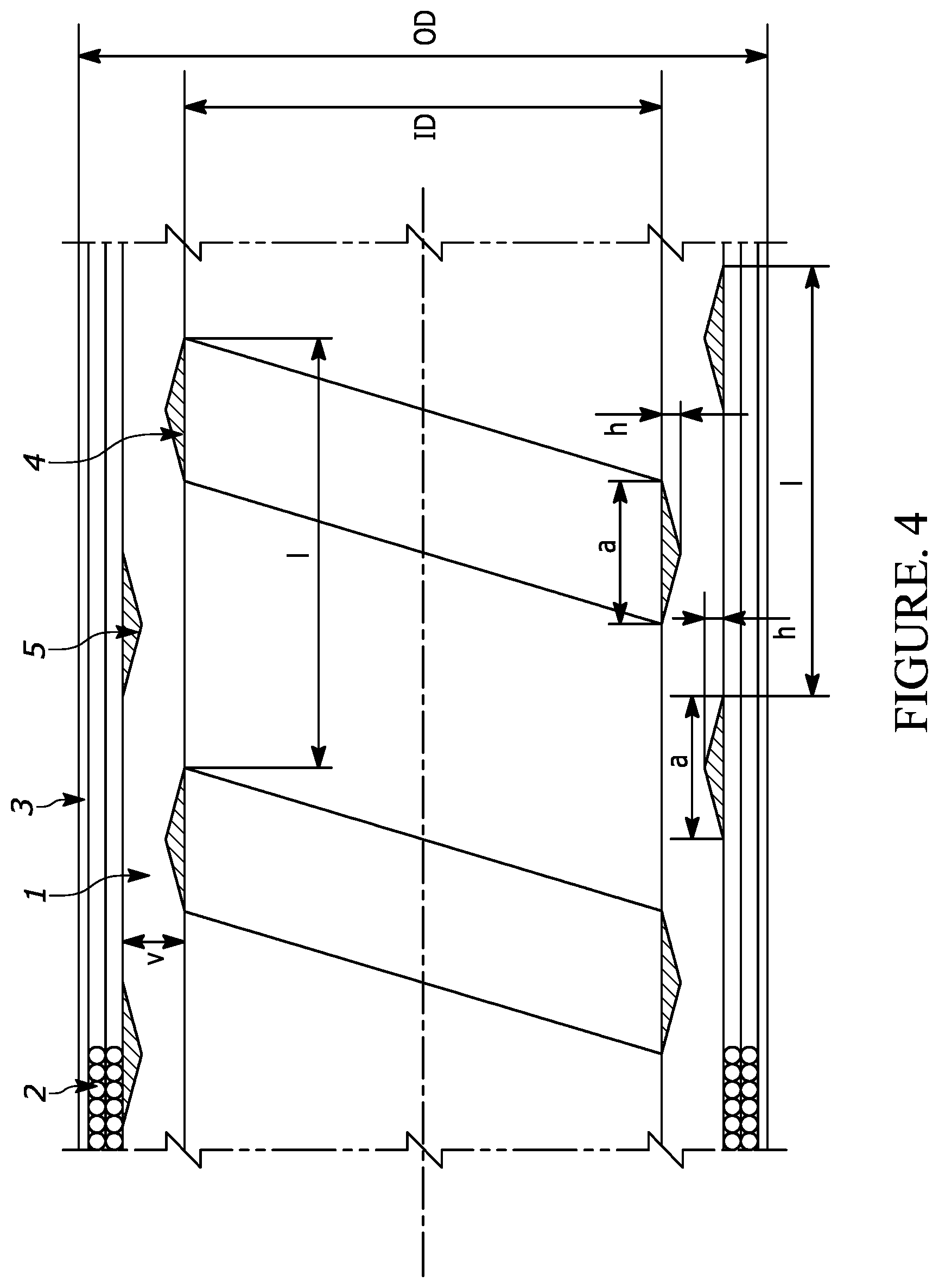 Patent US12129939 Figure 4 – Early life erosion tracking layer for high pressure fracking hoses