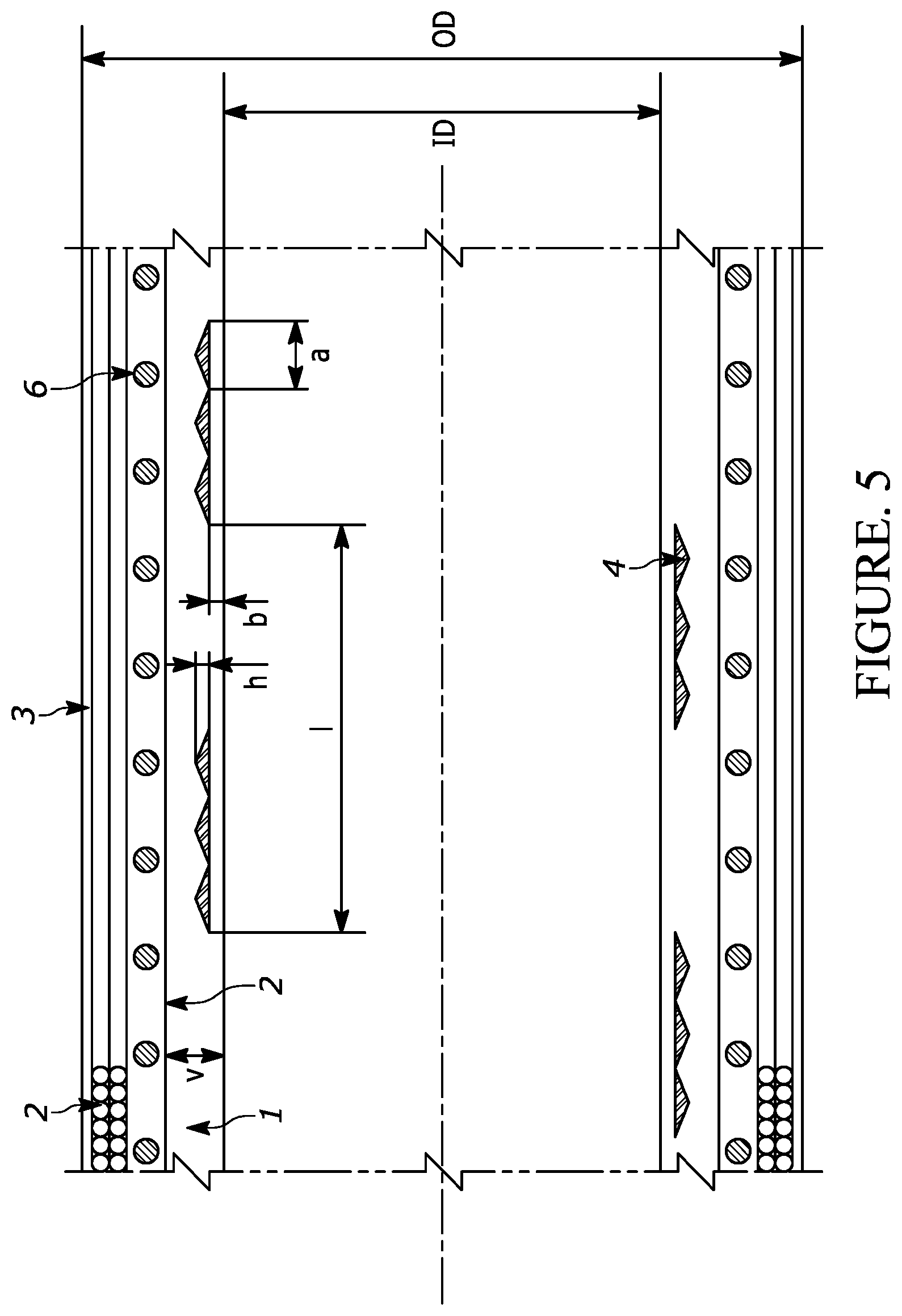 Patent US12129939 Figure 5 – Early life erosion tracking layer for high pressure fracking hoses
