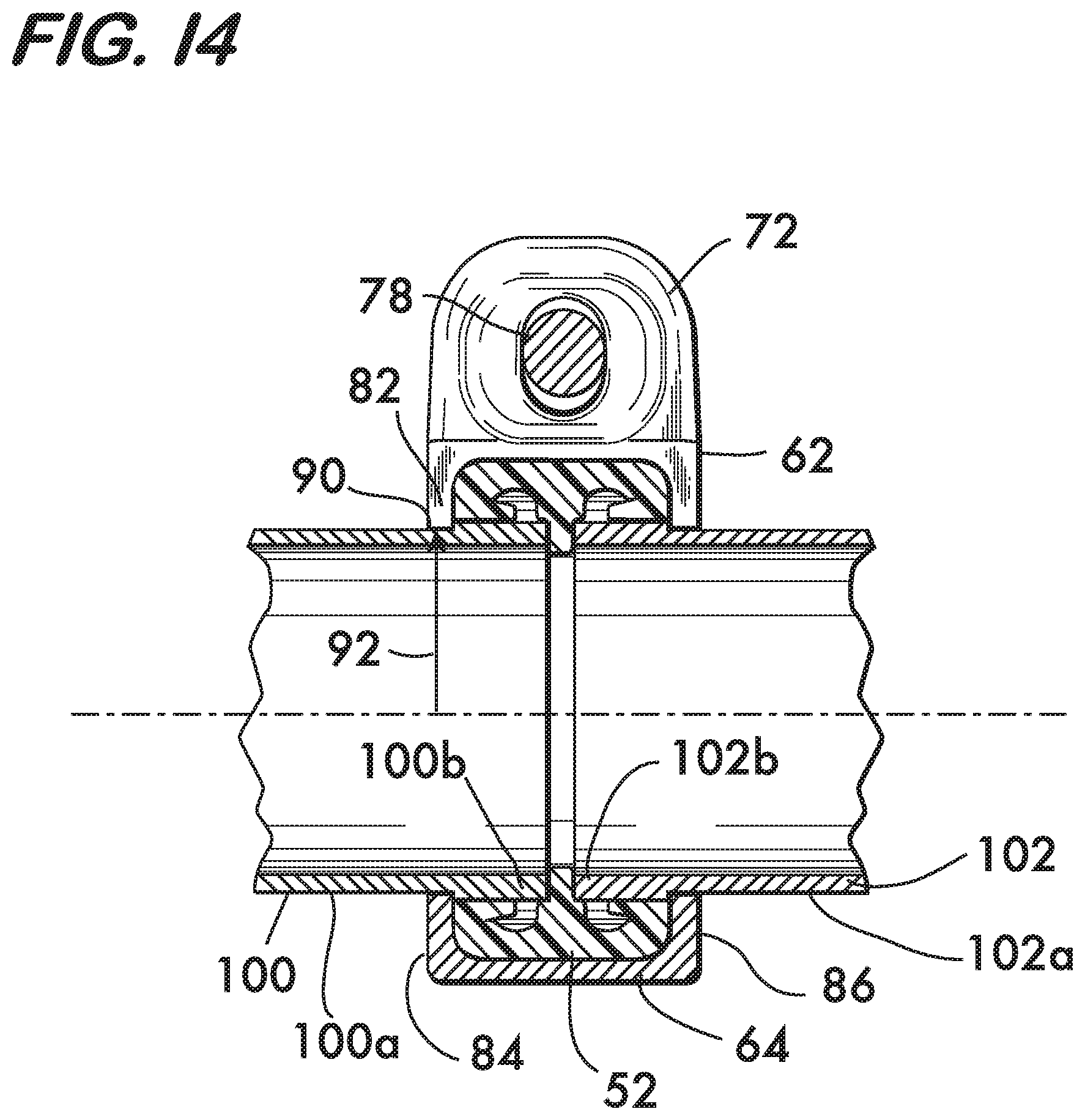 Patent US12129941 Figure 10 – Coupling having arcuate stiffness ribs