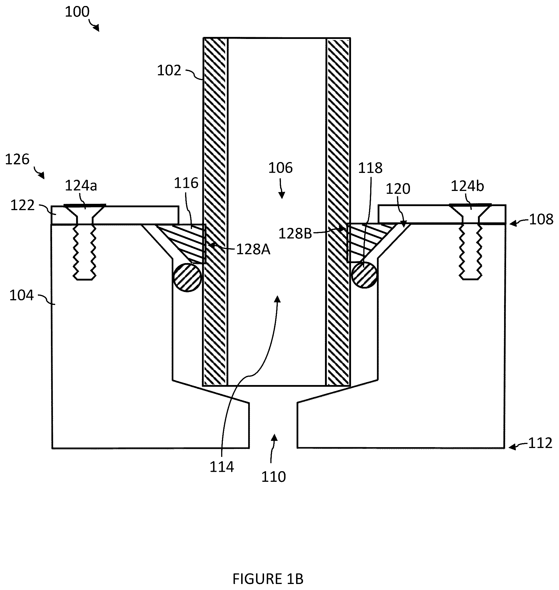 Patent US12129944 Figure 2 – Hydraulic fitting, and applications thereof in robot systems