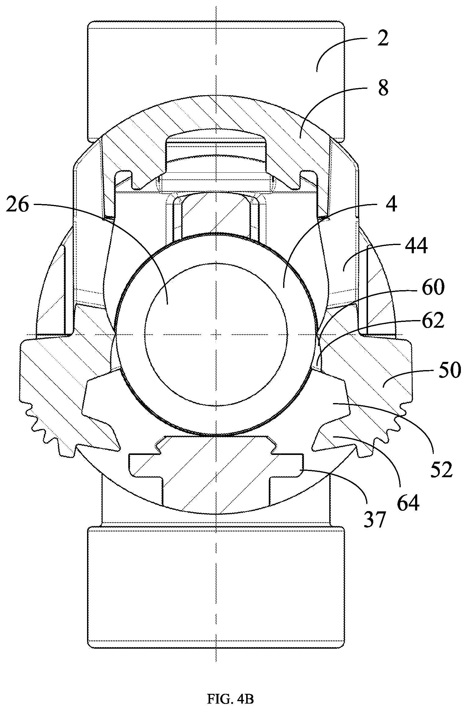 Patent US12129947 Figure 6 – Quick connector