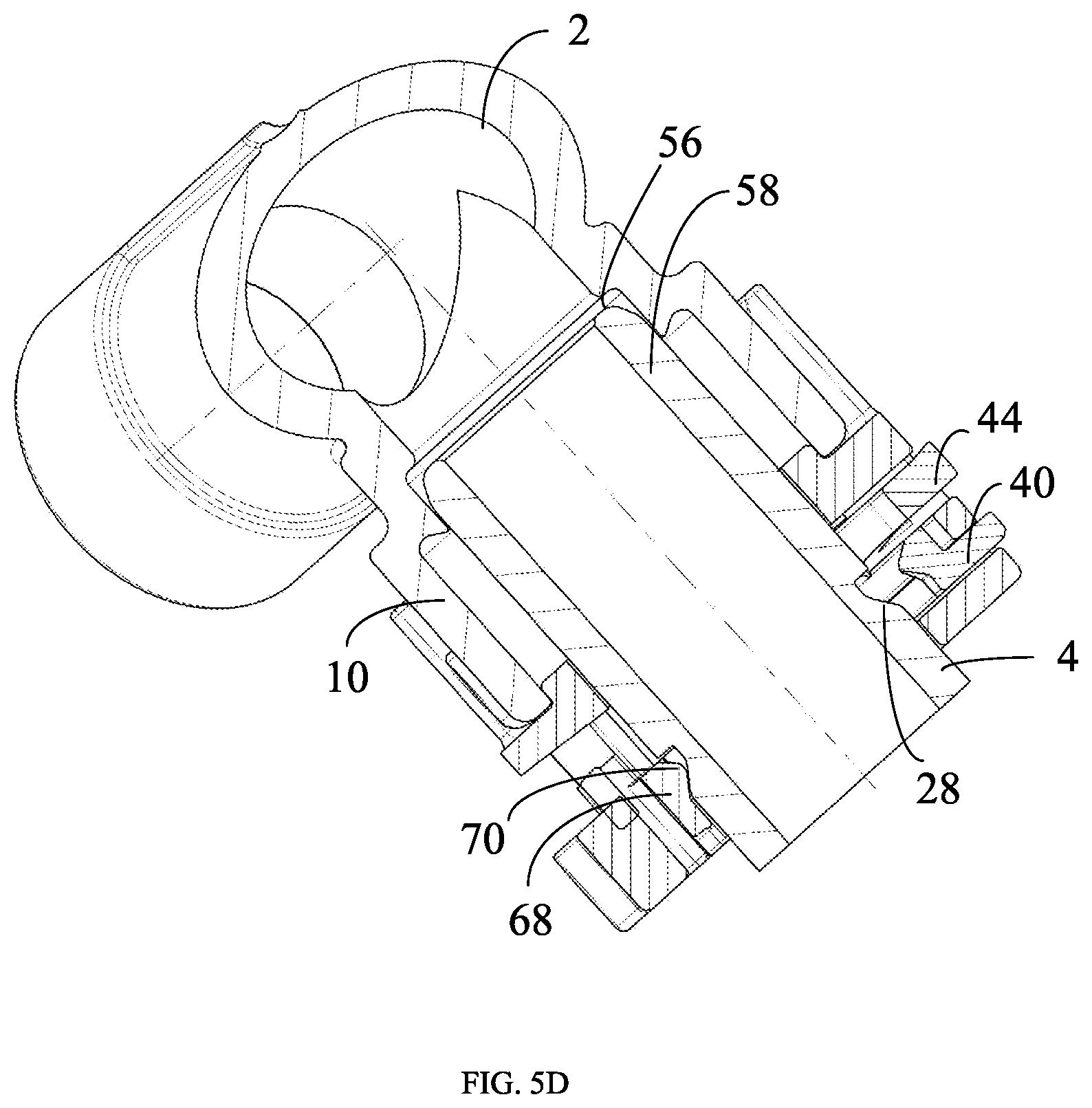 Patent US12129947 Figure 12 – Quick connector
