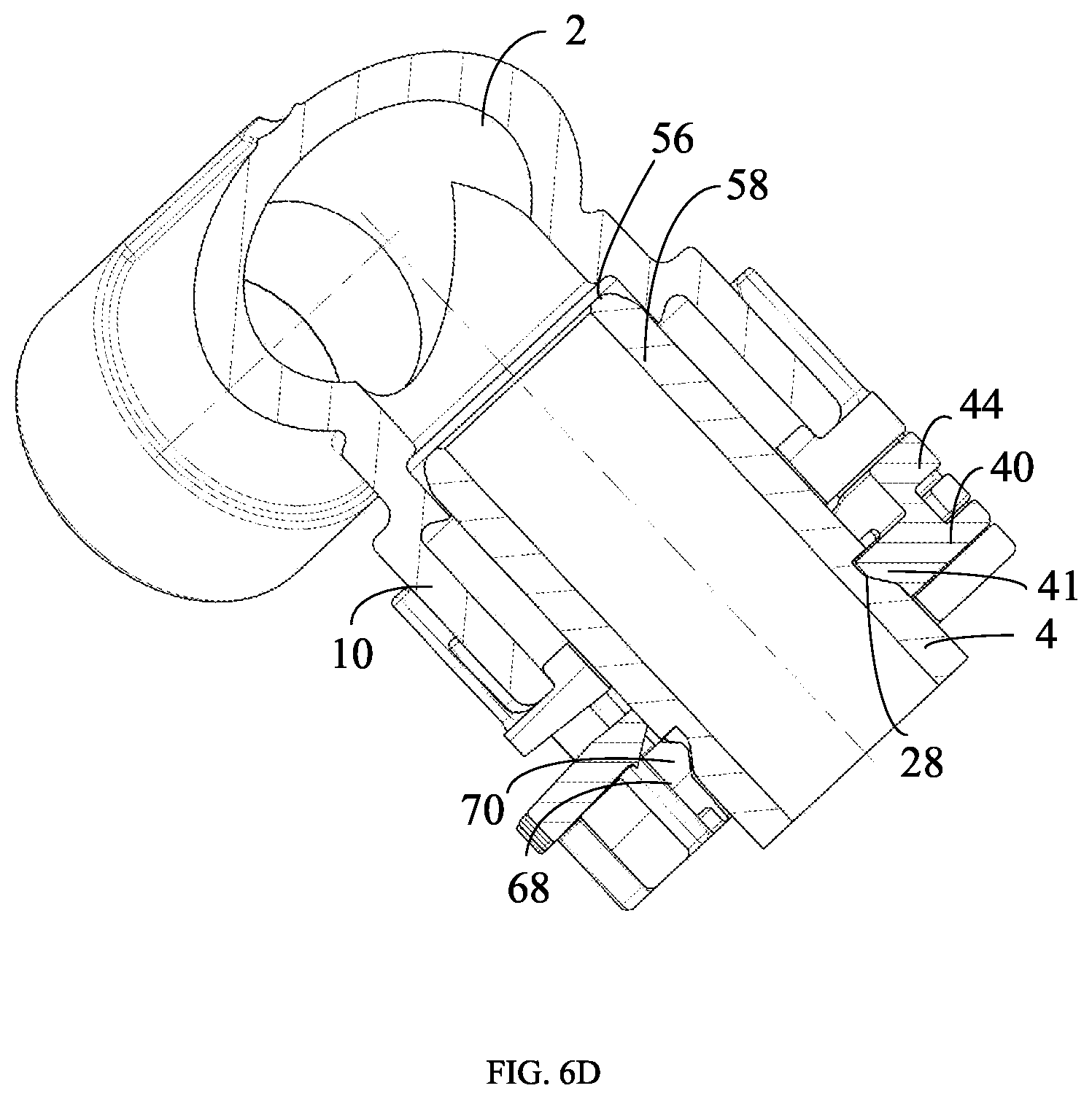 Patent US12129947 Figure 16 – Quick connector