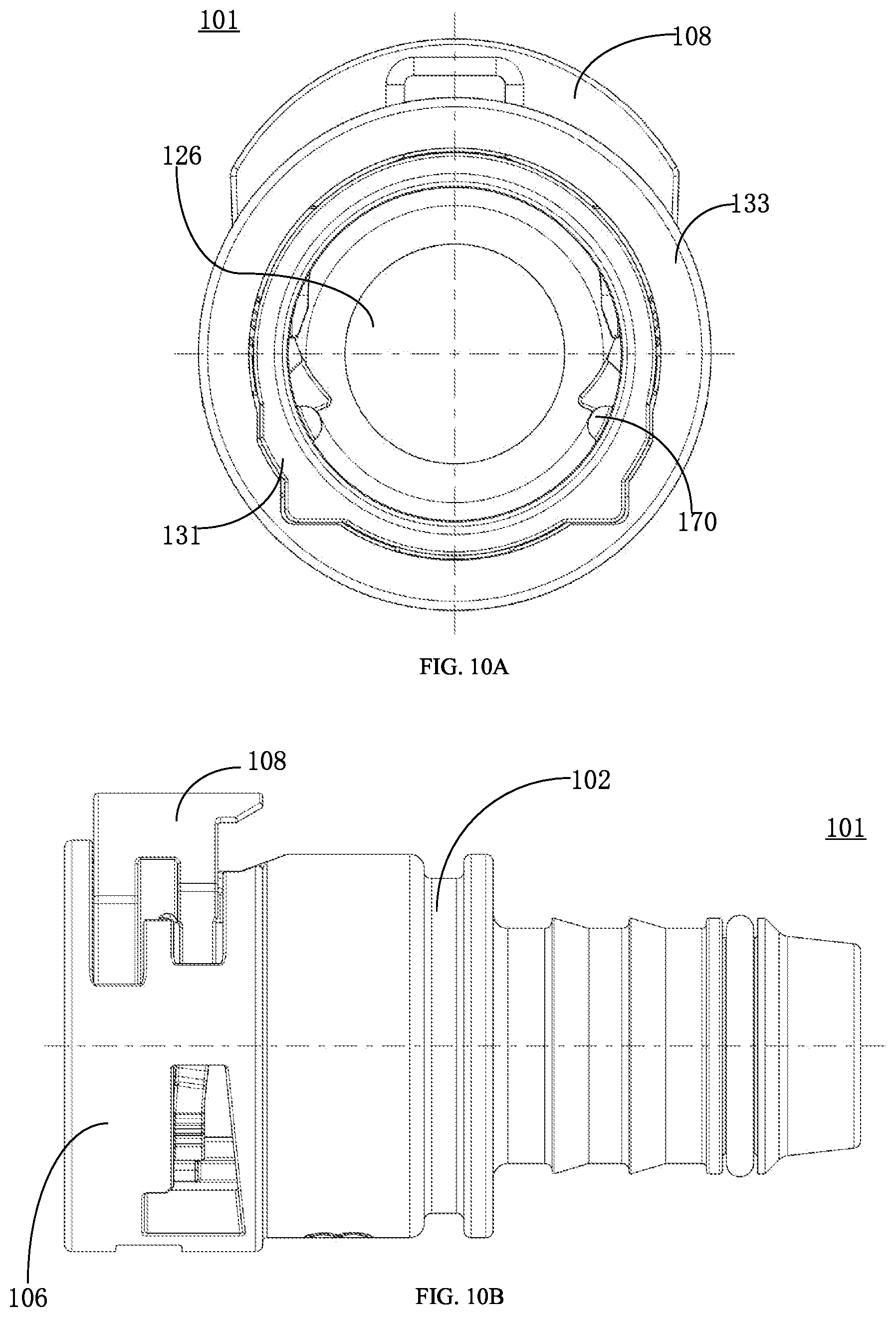 Patent US12129947 Figure 20 – Quick connector