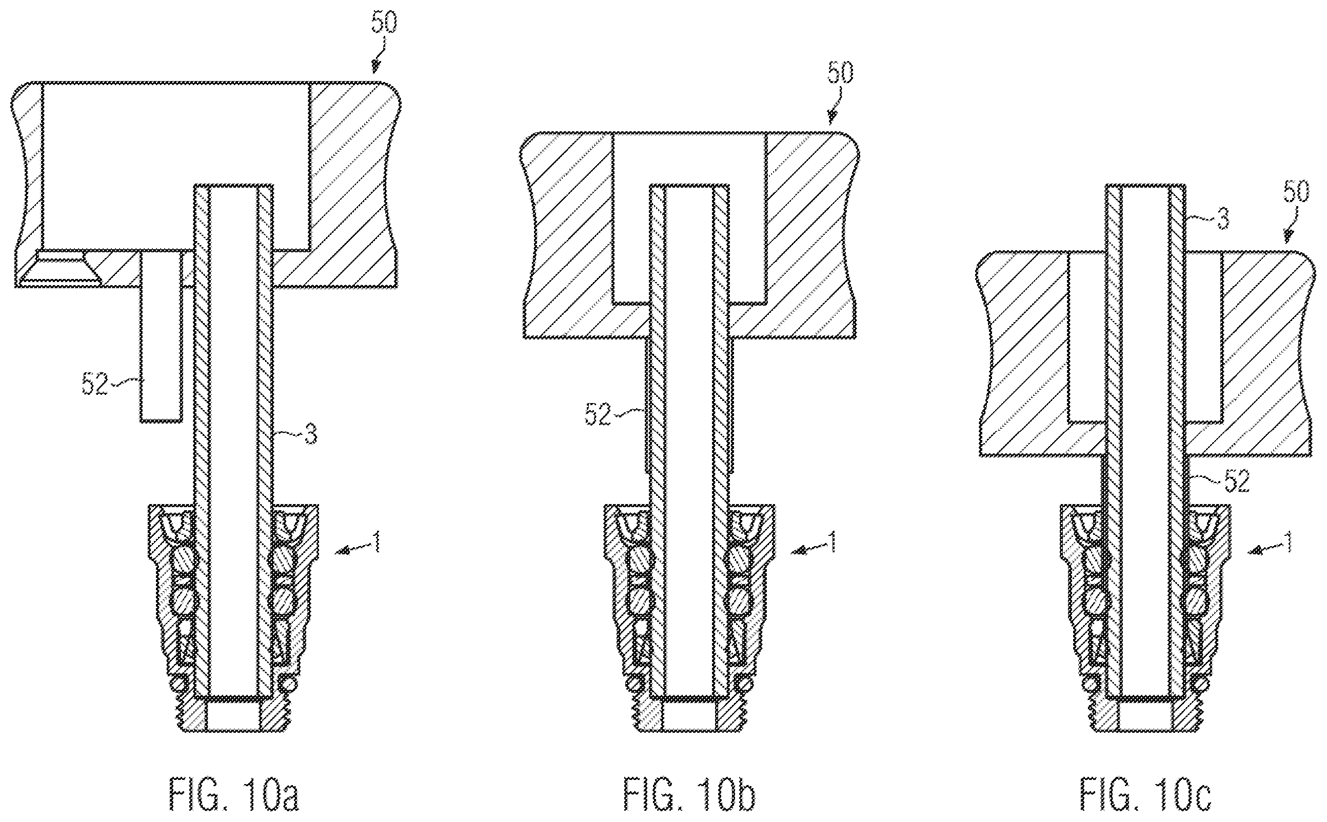 Patent US12129948 Figure 8 – Push-in tube connector port