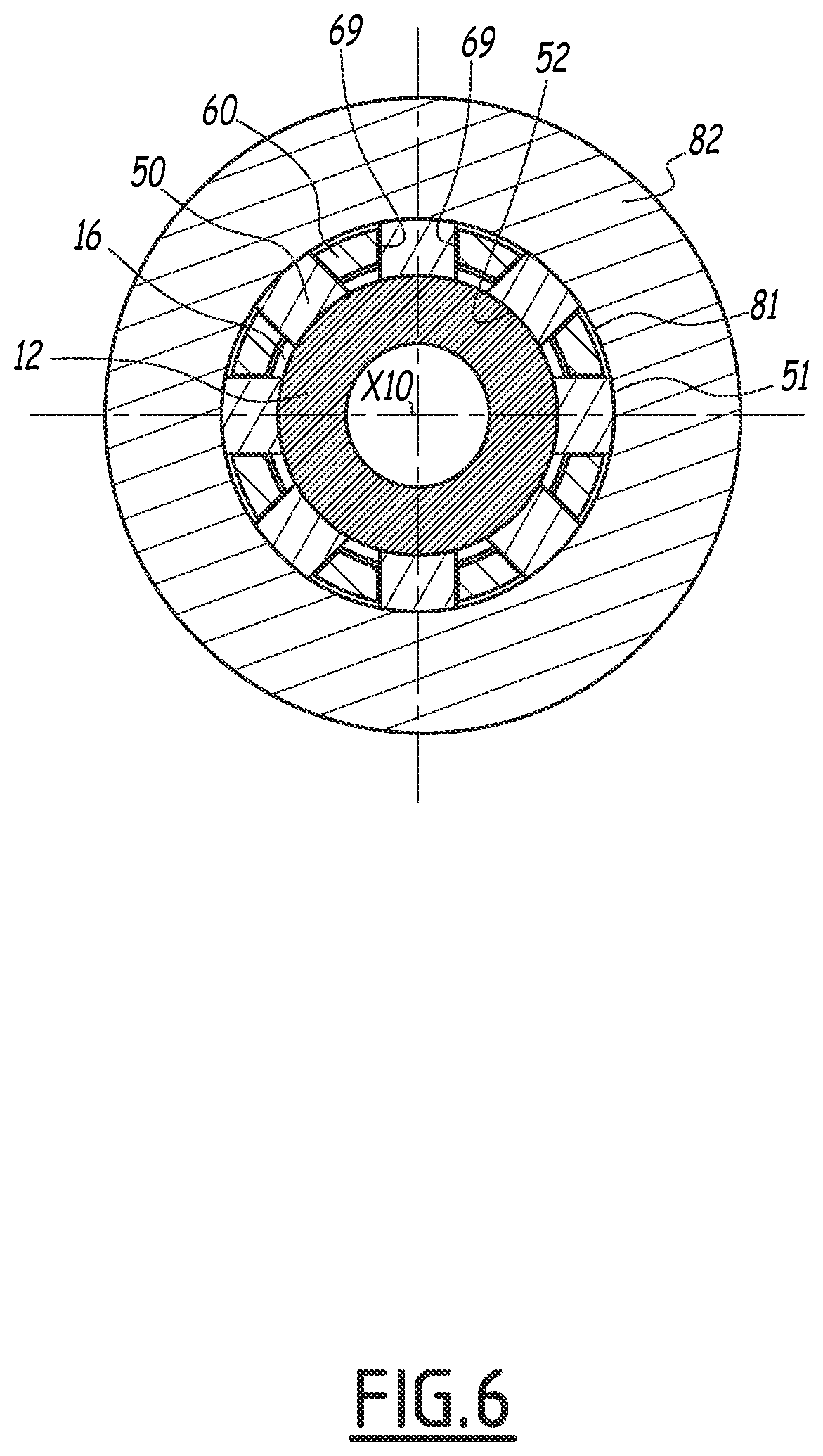 Patent US12129949 Figure 6 – Coupling element for a fluidic connection to a terminal