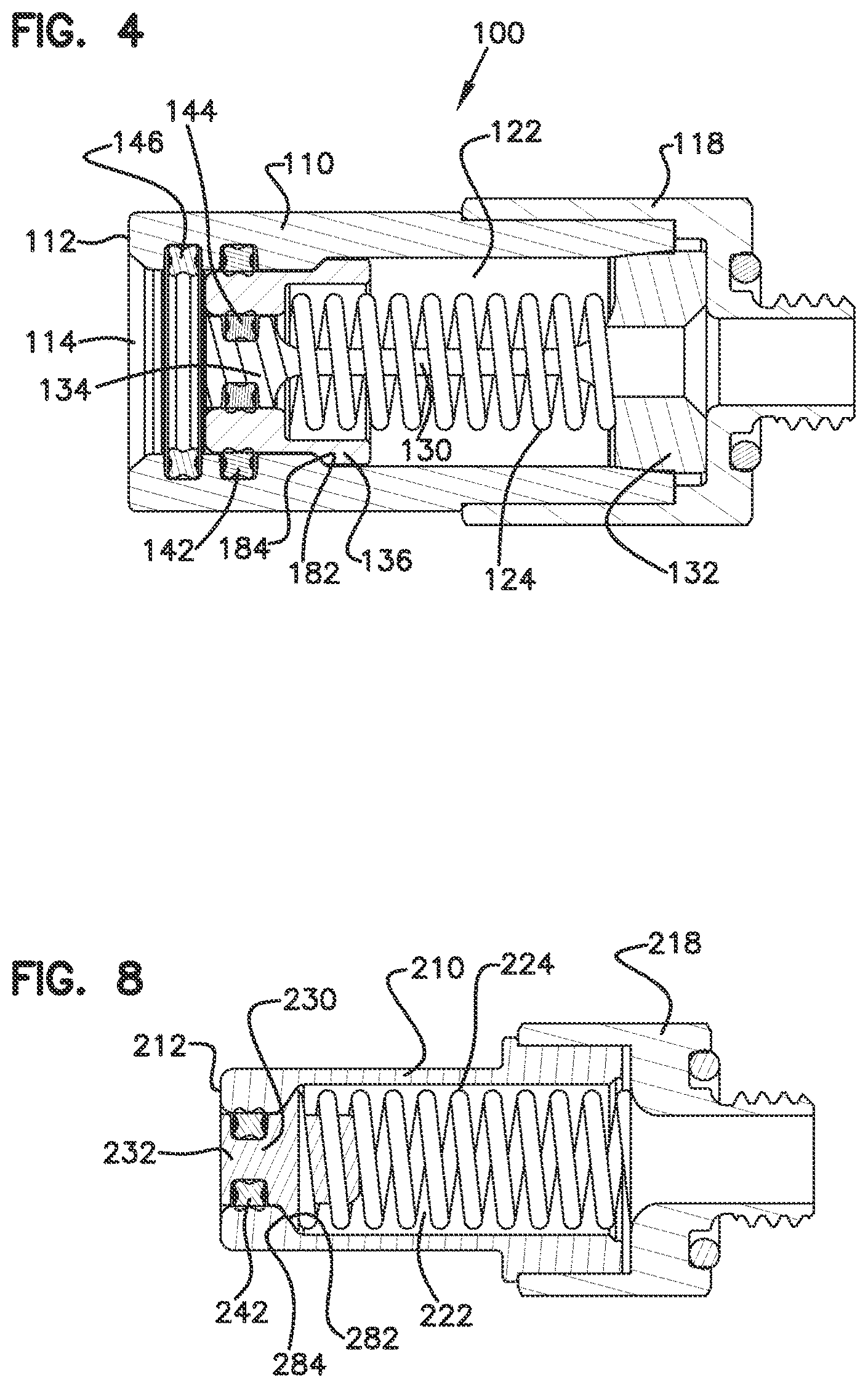 Patent US12129952 Figure 2 – Low-spill coupling assembly