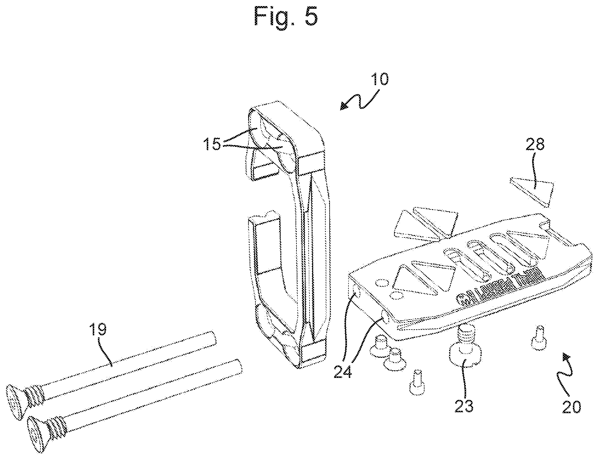 Patent US12129956 Figure 5 – L-bracket