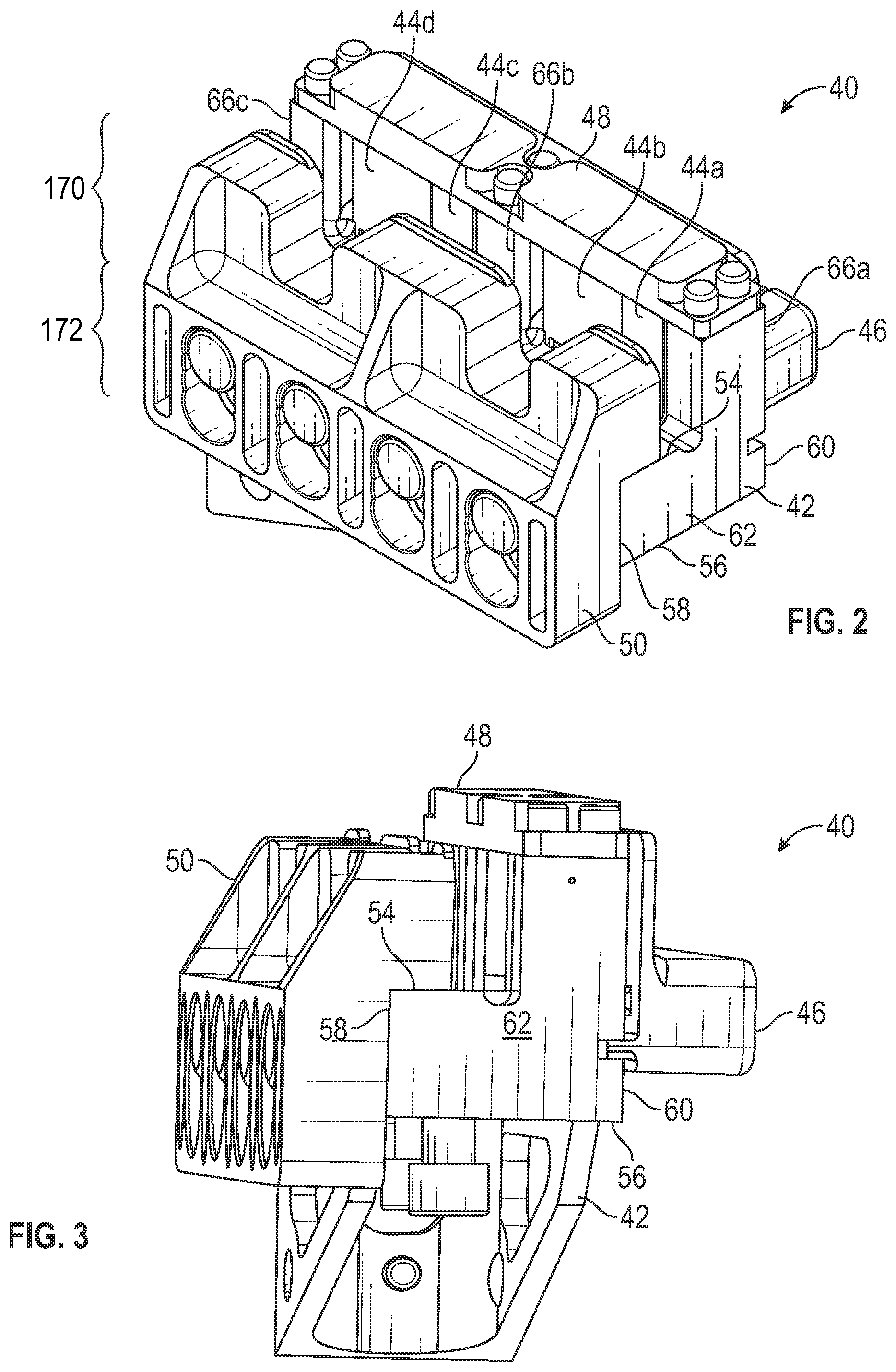 Patent US12129962 Figure 2 – Elevator guide rail block assembly
