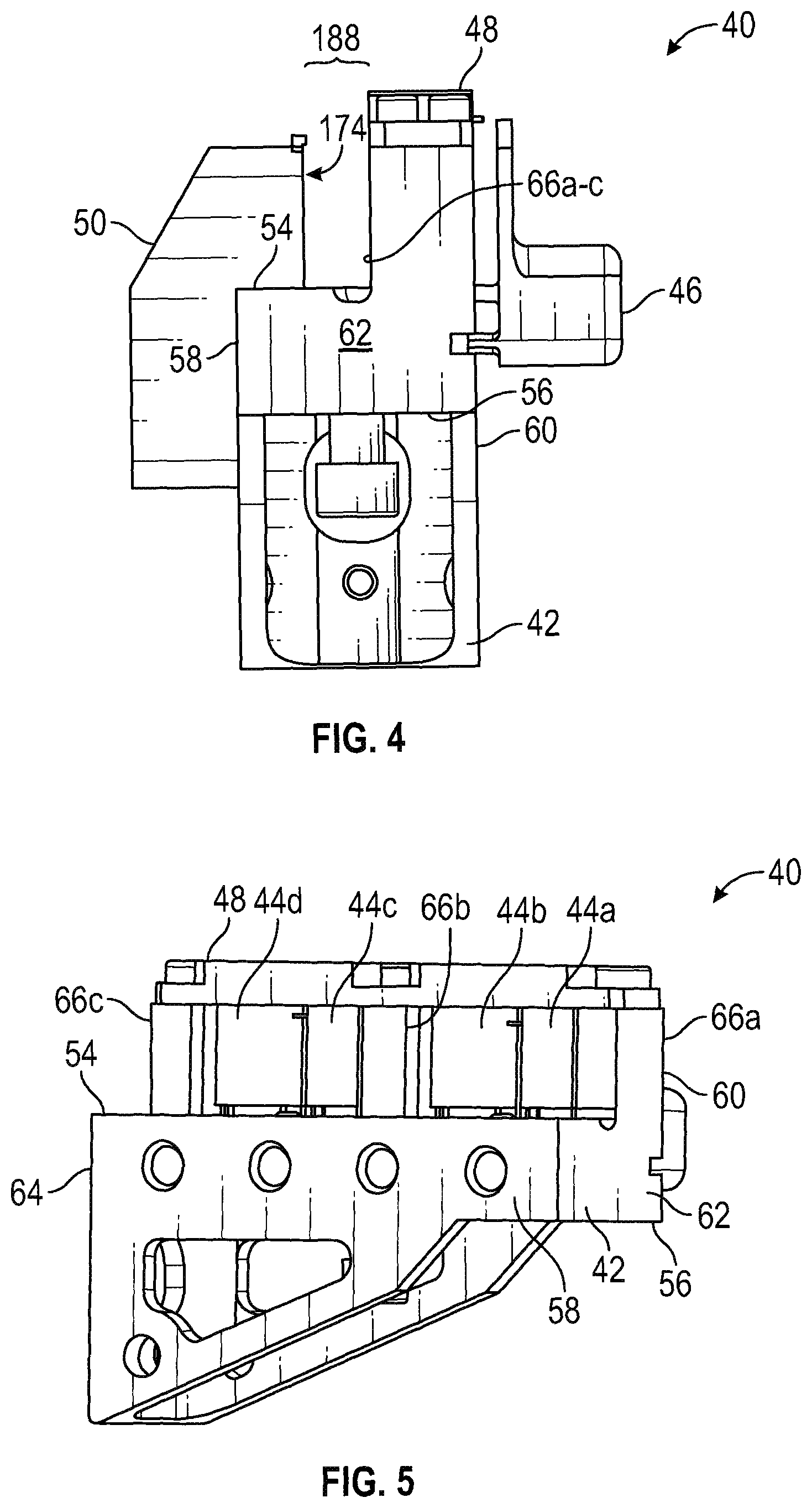 Patent US12129962 Figure 3 – Elevator guide rail block assembly
