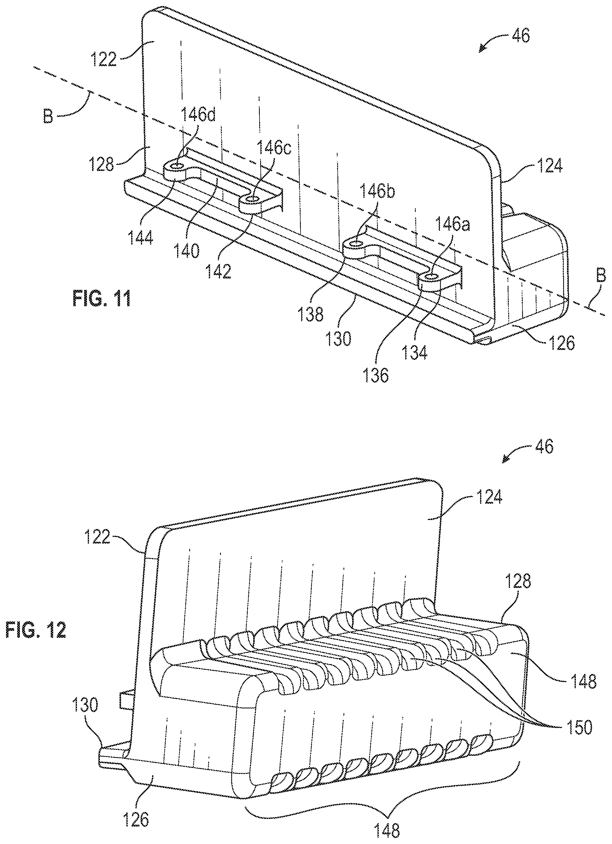 Patent US12129962 Figure 7 – Elevator guide rail block assembly