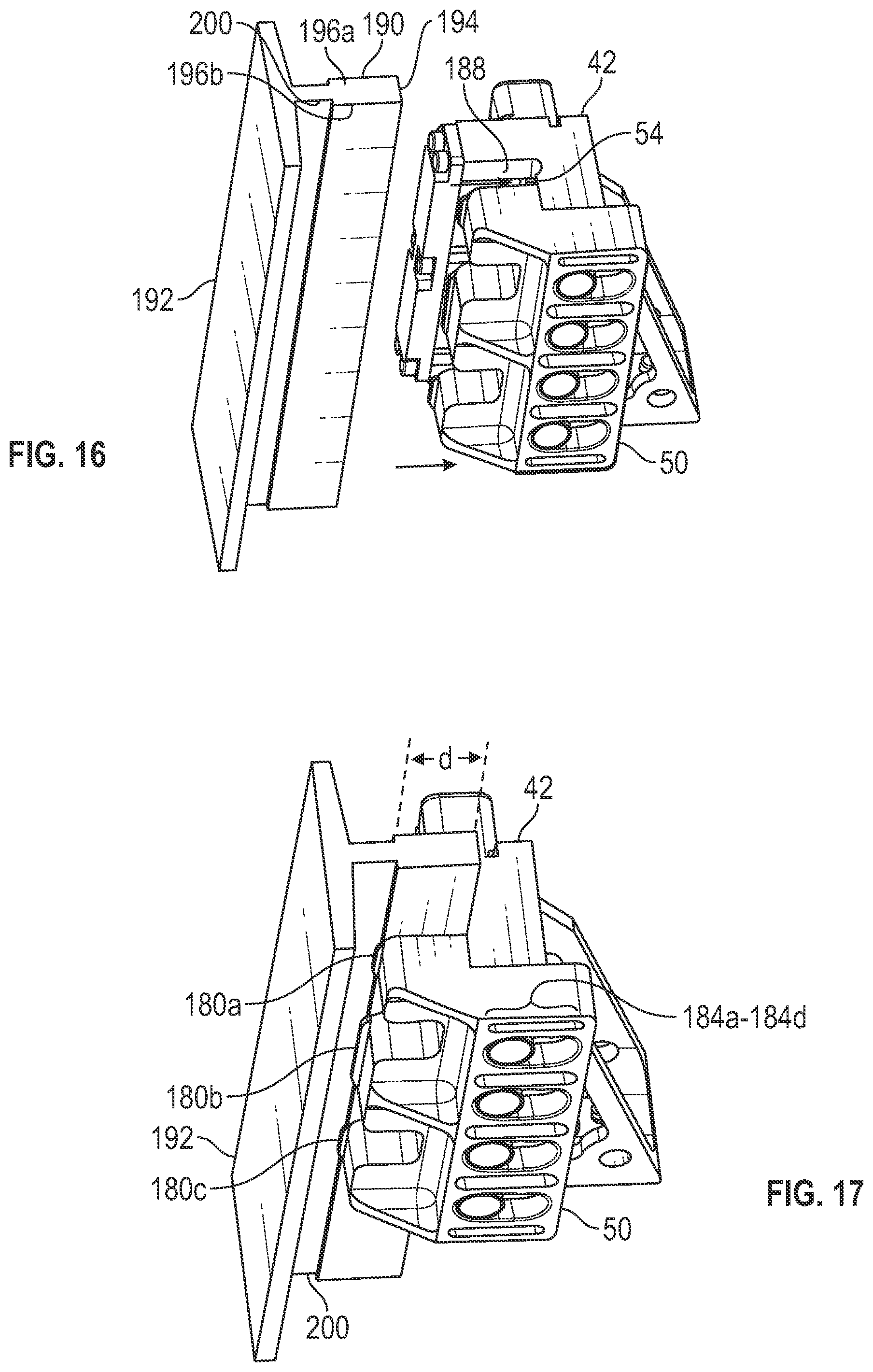 Patent US12129962 Figure 10 – Elevator guide rail block assembly