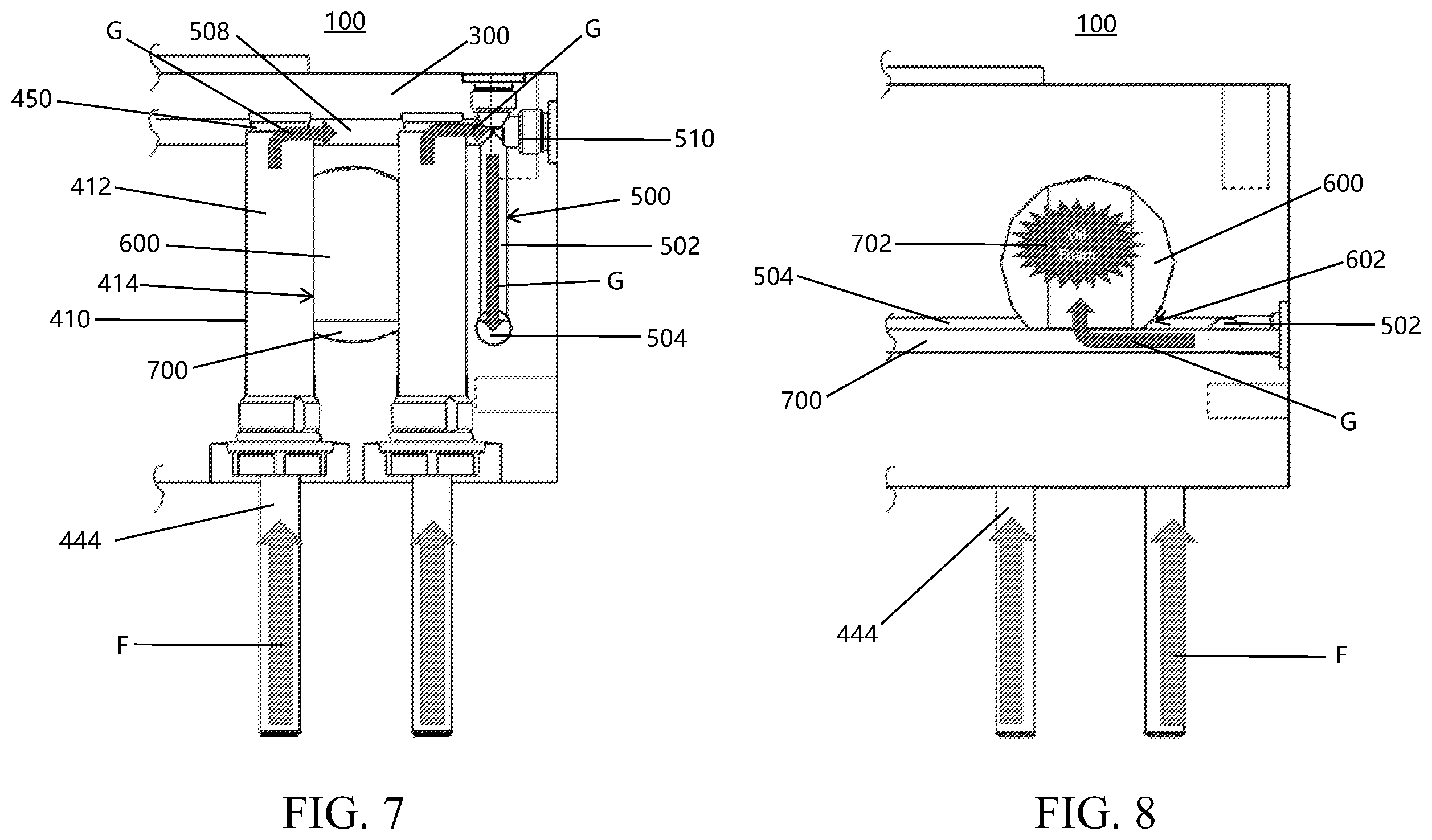 Patent US12129965 Figure 5 – Lubrication atomization for a gas cylinder arrangement
