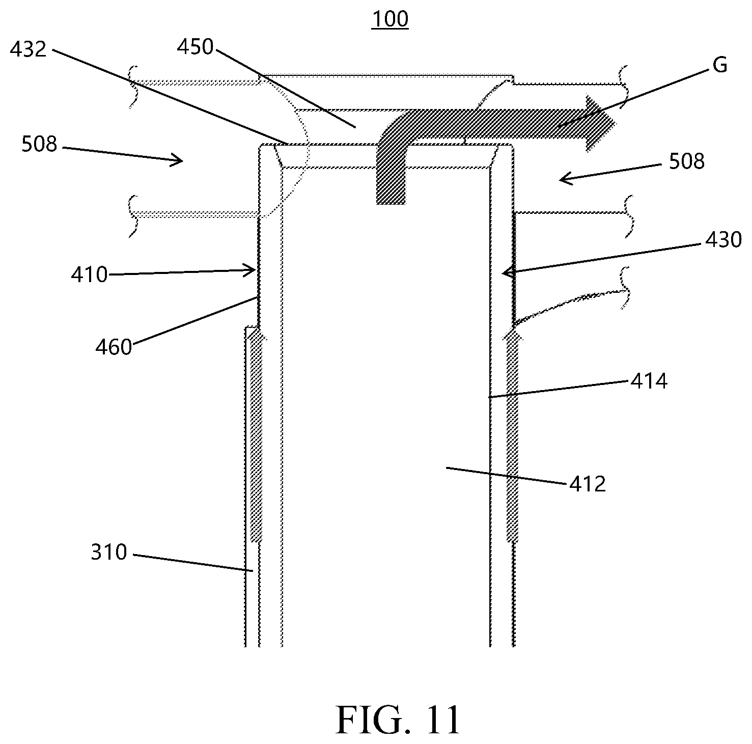 Patent US12129965 Figure 7 – Lubrication atomization for a gas cylinder arrangement