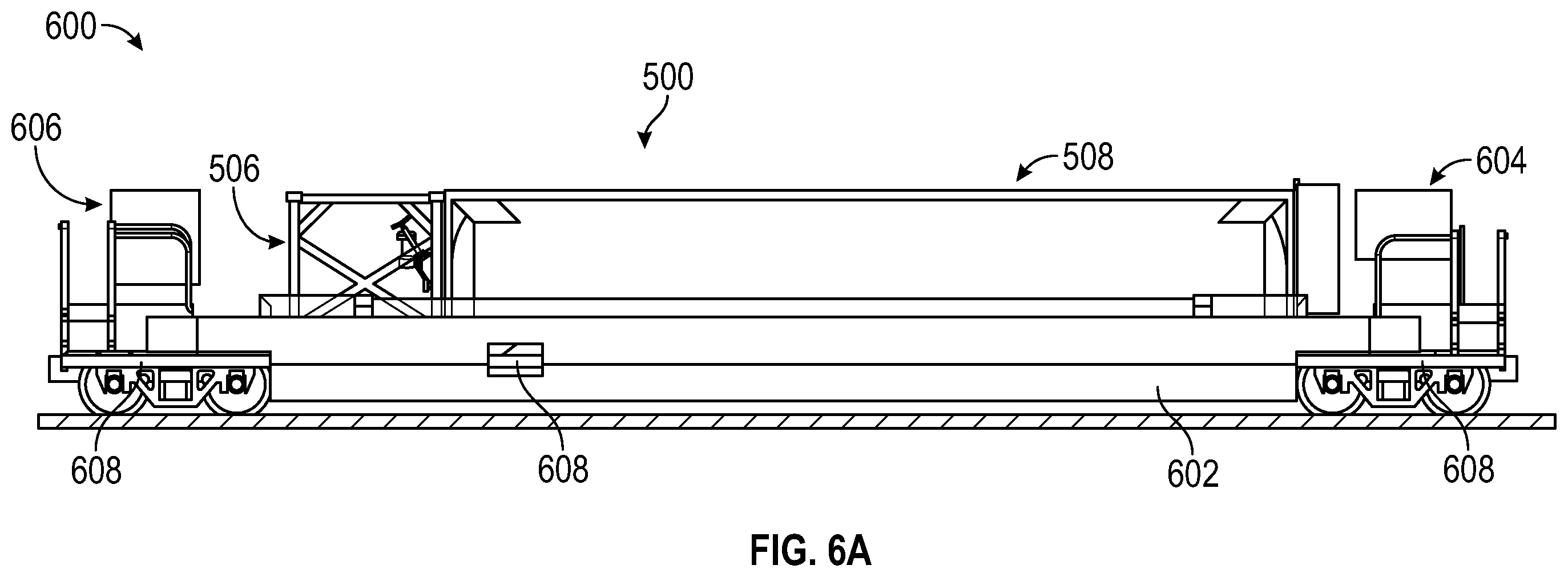 Patent US12129969 Figure 6 – Apparatus, system, and method for temporary liquid commodity transfer stations