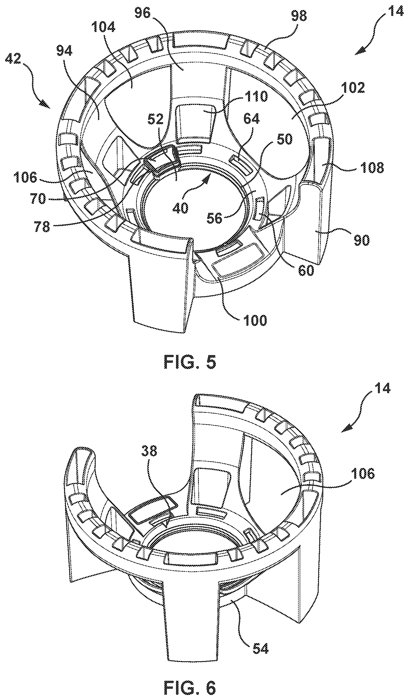 Patent US12129970 Figure 5 – Handle for a portable cylinder