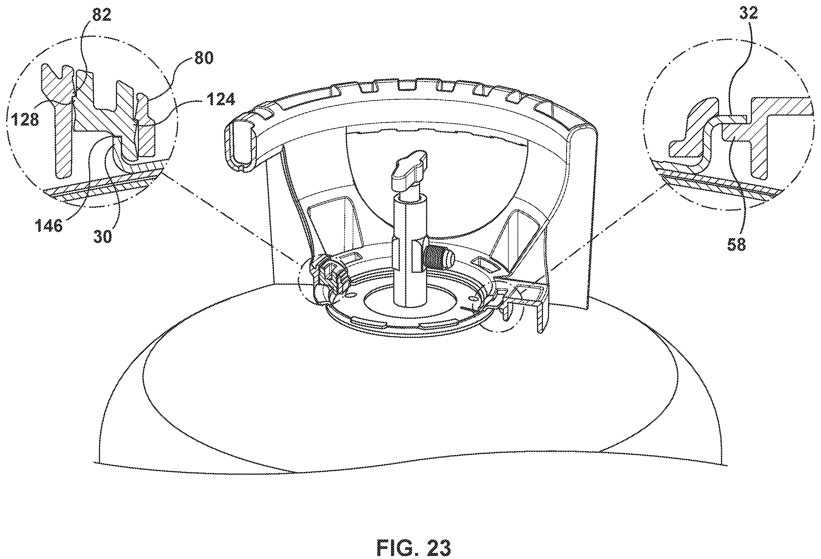Patent US12129970 Figure 17 – Handle for a portable cylinder