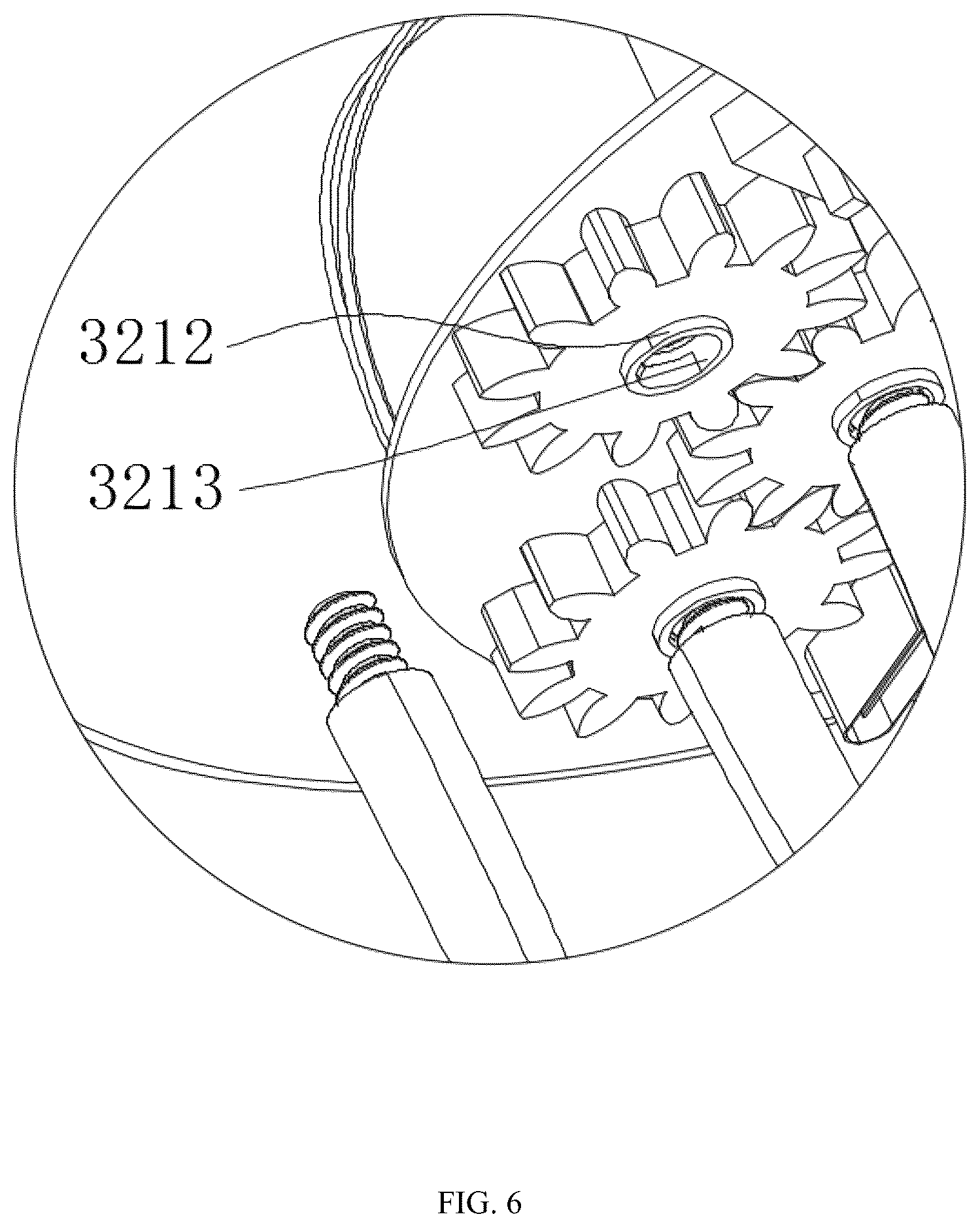 Patent US12129976 Figure 6 – Tentacle animal bionic lamp