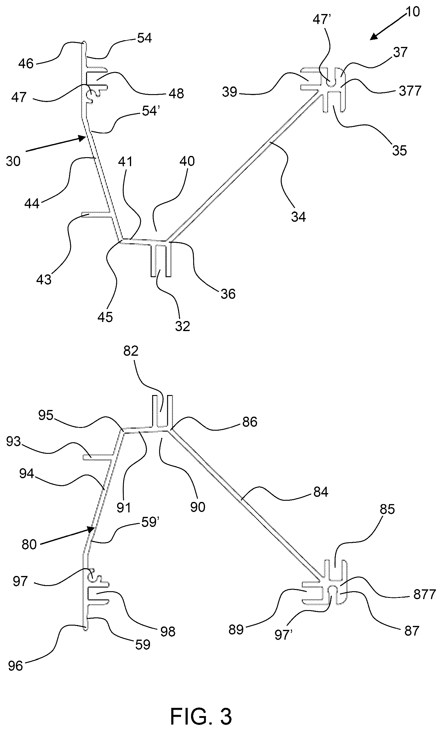 Patent US12129978 Figure 3 – Size adjustable light emitting diode light system with three light projection planes
