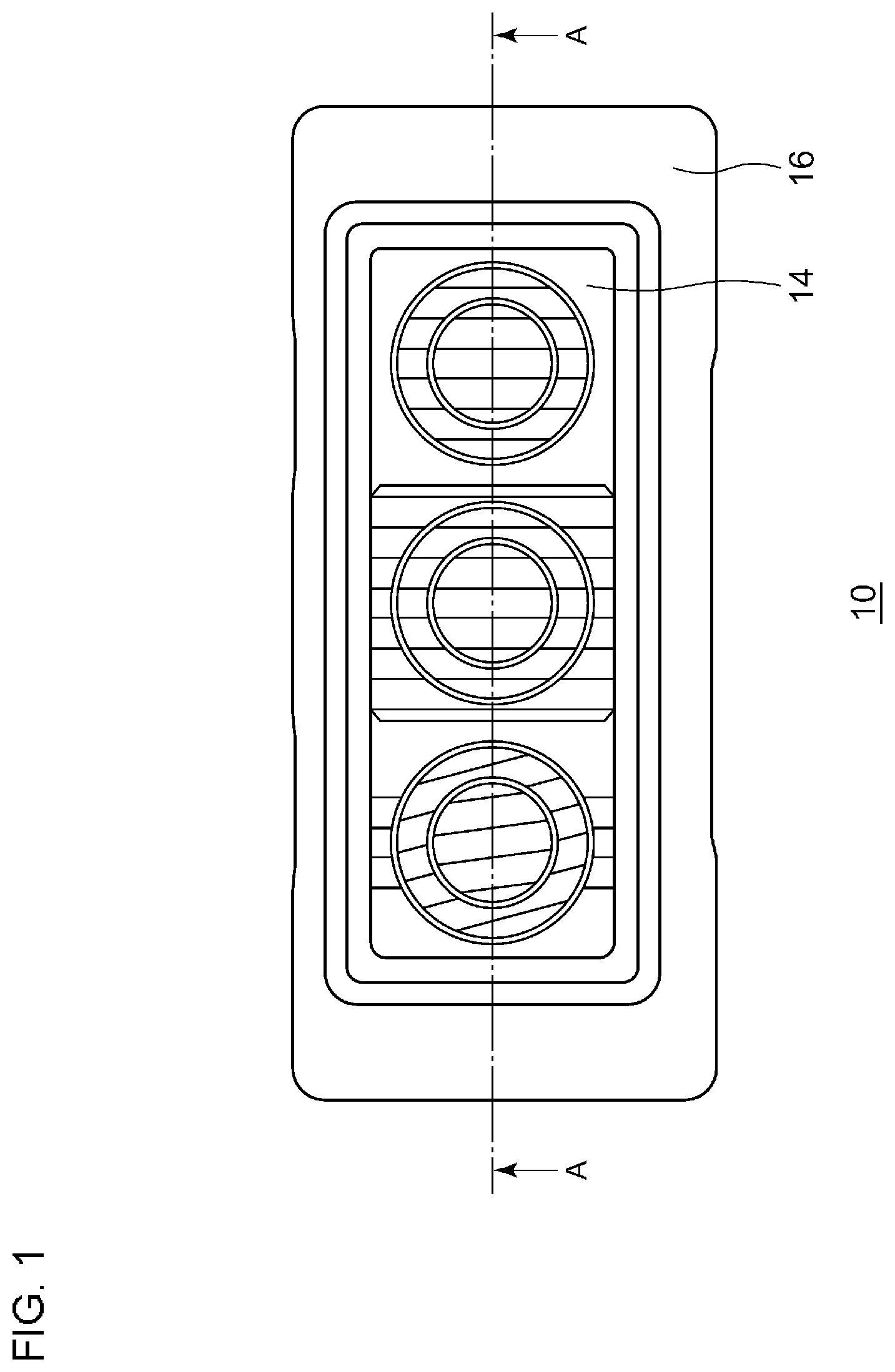 Patent US12129980 Figure 1 – Vehicle lamp and method of manufacturing vehicle lamp