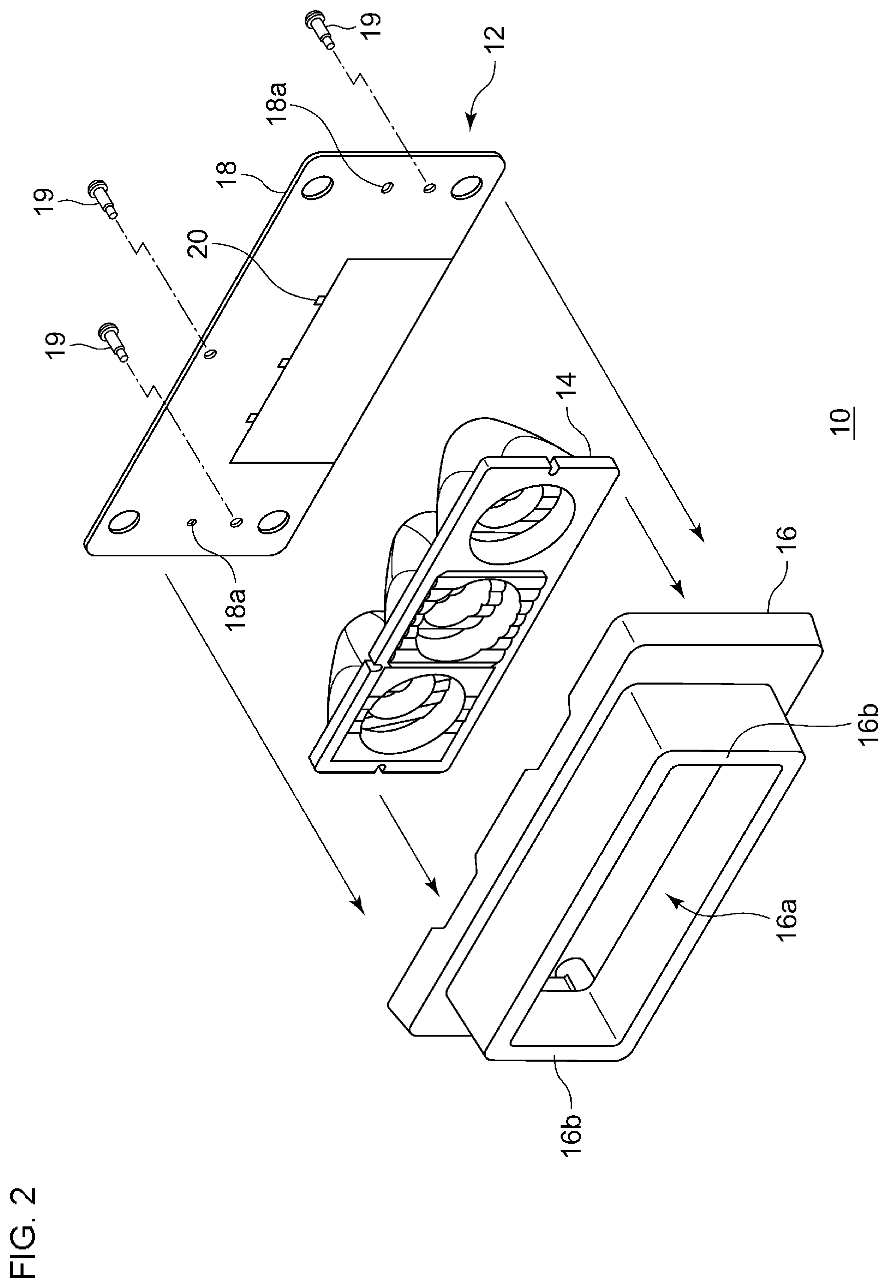 Patent US12129980 Figure 2 – Vehicle lamp and method of manufacturing vehicle lamp