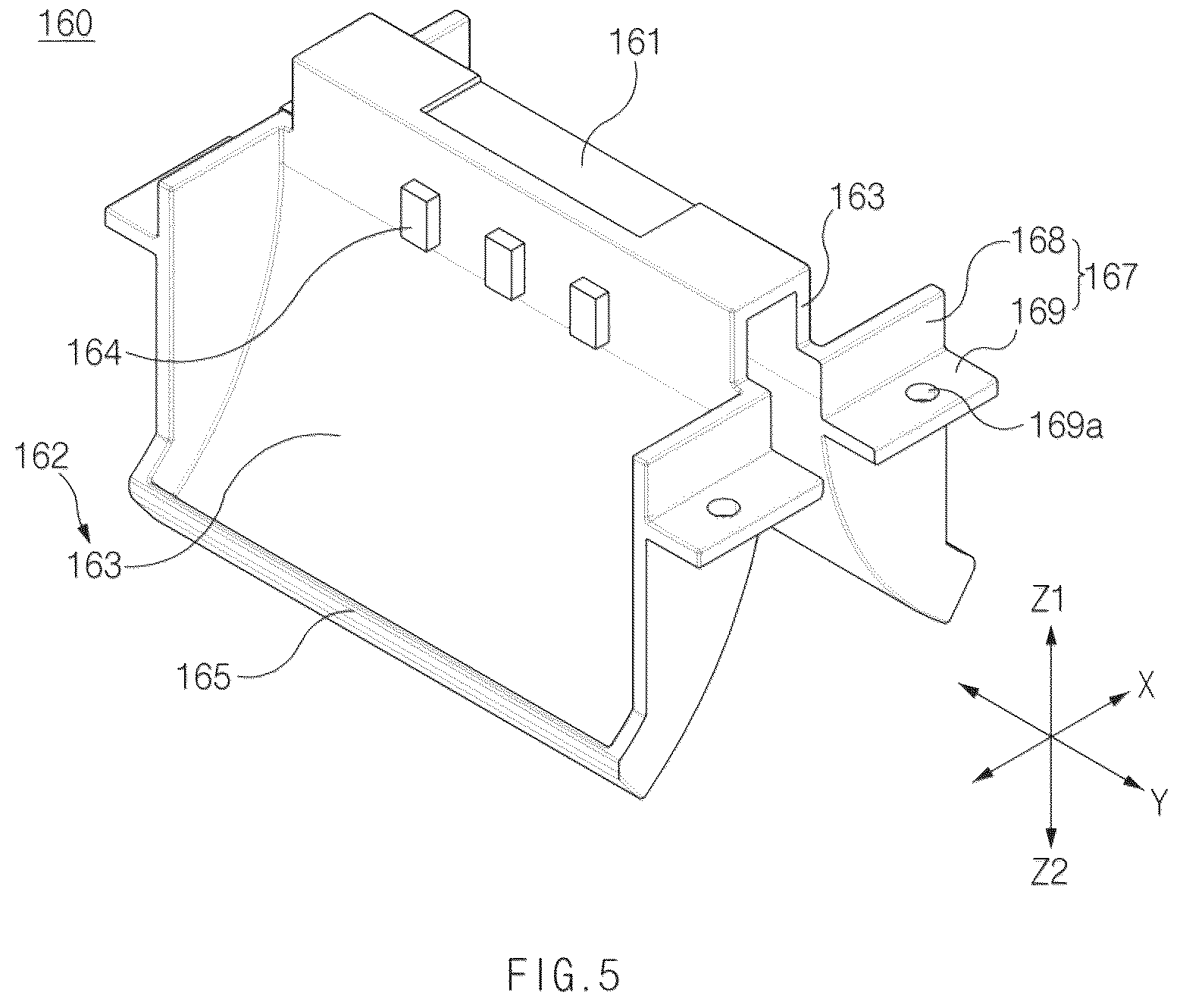 Patent US12129984 Figure 5 – Lamp for vehicle