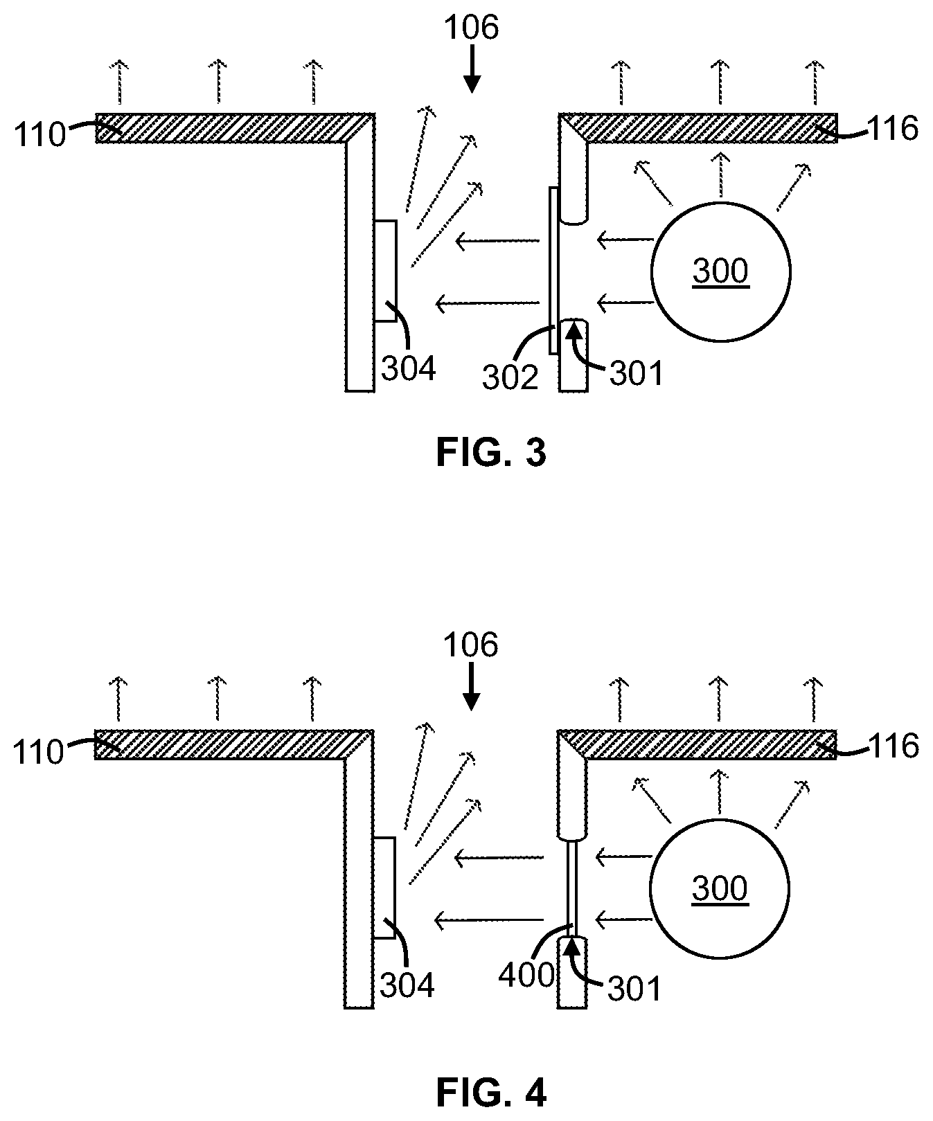 Patent US12129986 Figure 2 – Closeout with flexible light guide for gap lighting