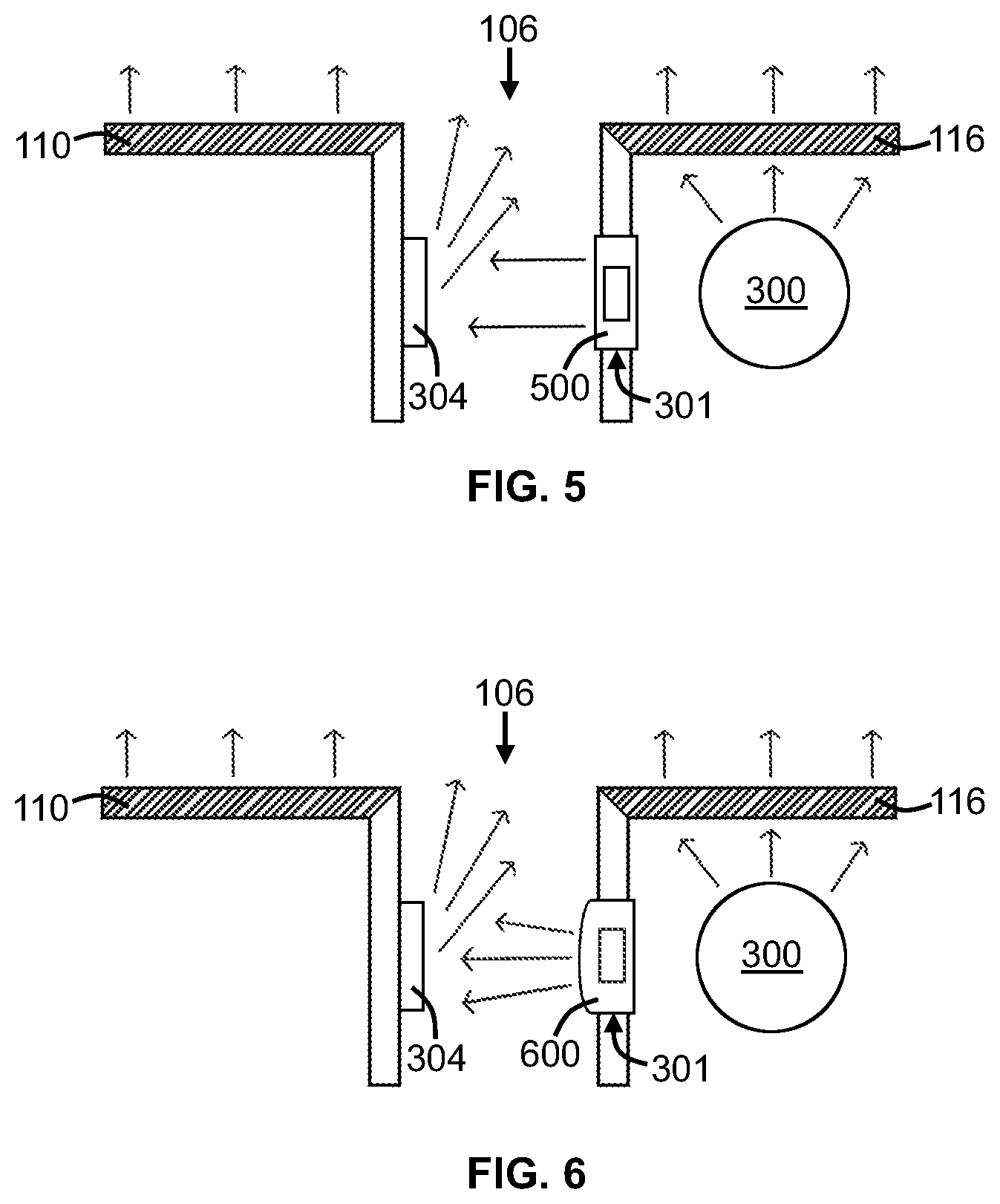 Patent US12129986 Figure 3 – Closeout with flexible light guide for gap lighting