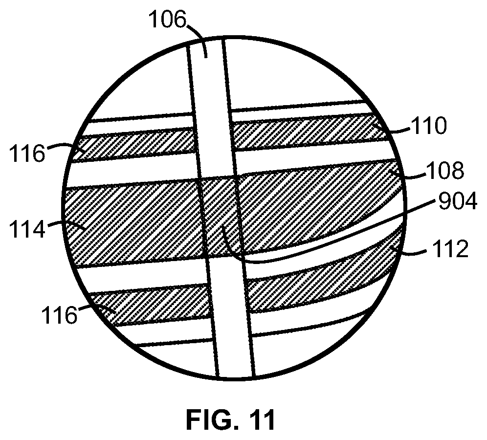 Patent US12129986 Figure 6 – Closeout with flexible light guide for gap lighting