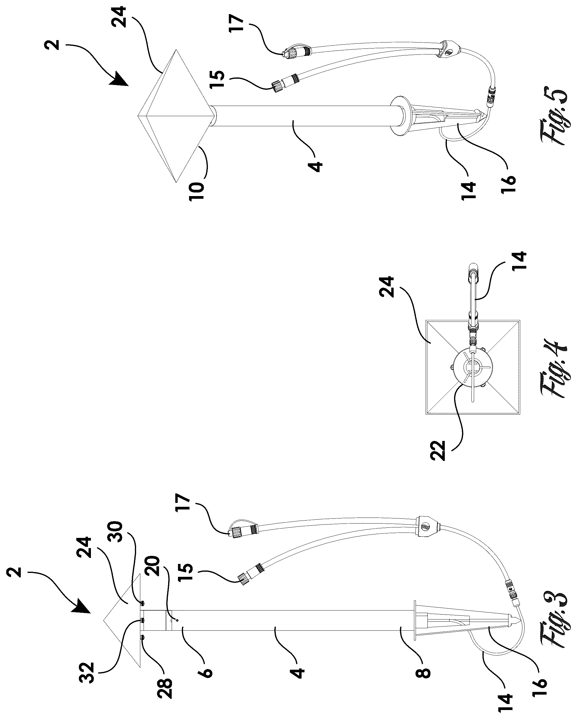 Patent US12129987 Figure 2 – Landscape lighting fixture with adjustable bollard shroud