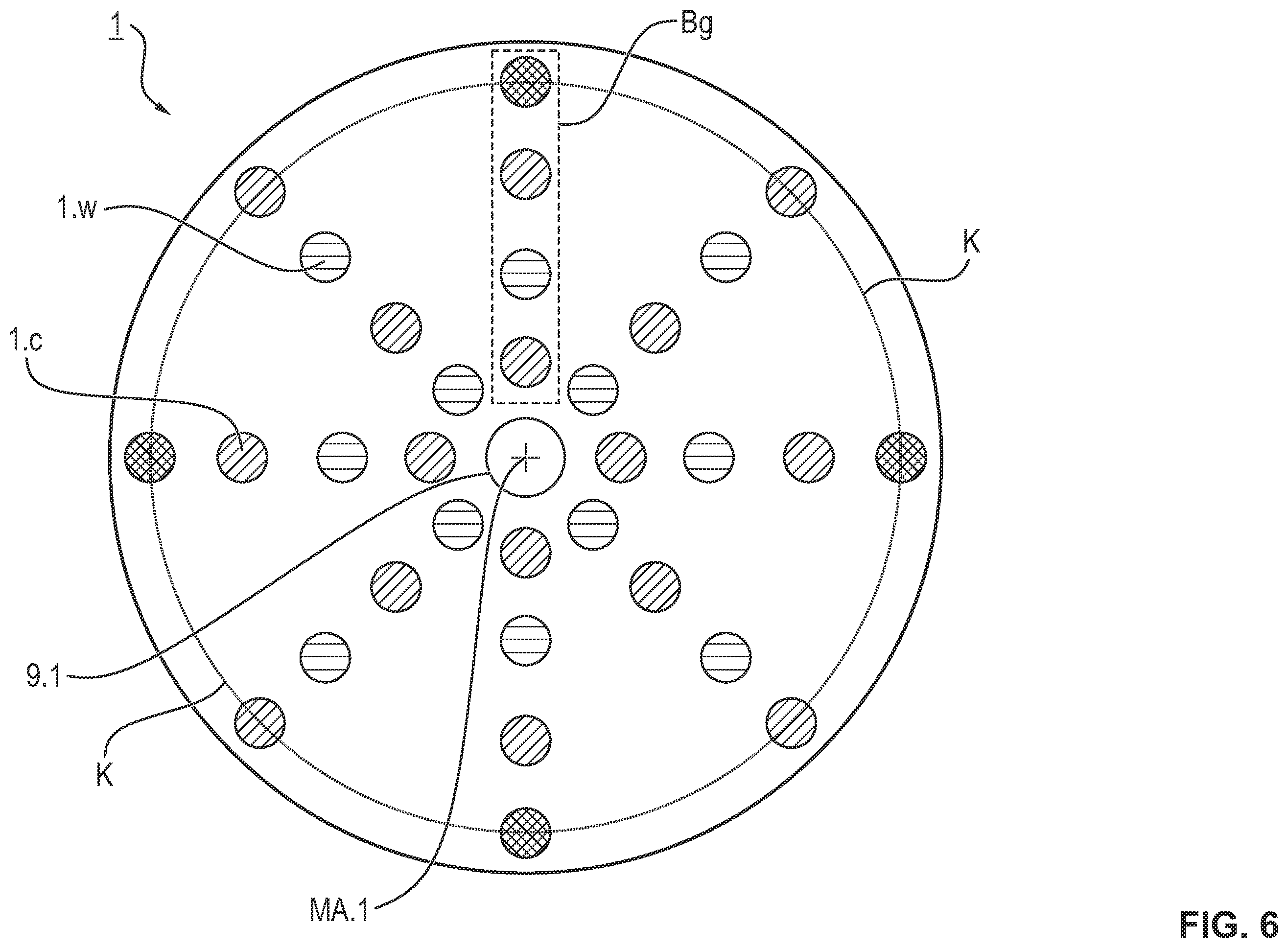 Patent US12129988 Figure 5 – Illumination device and illumination process with measurement and display of the distance