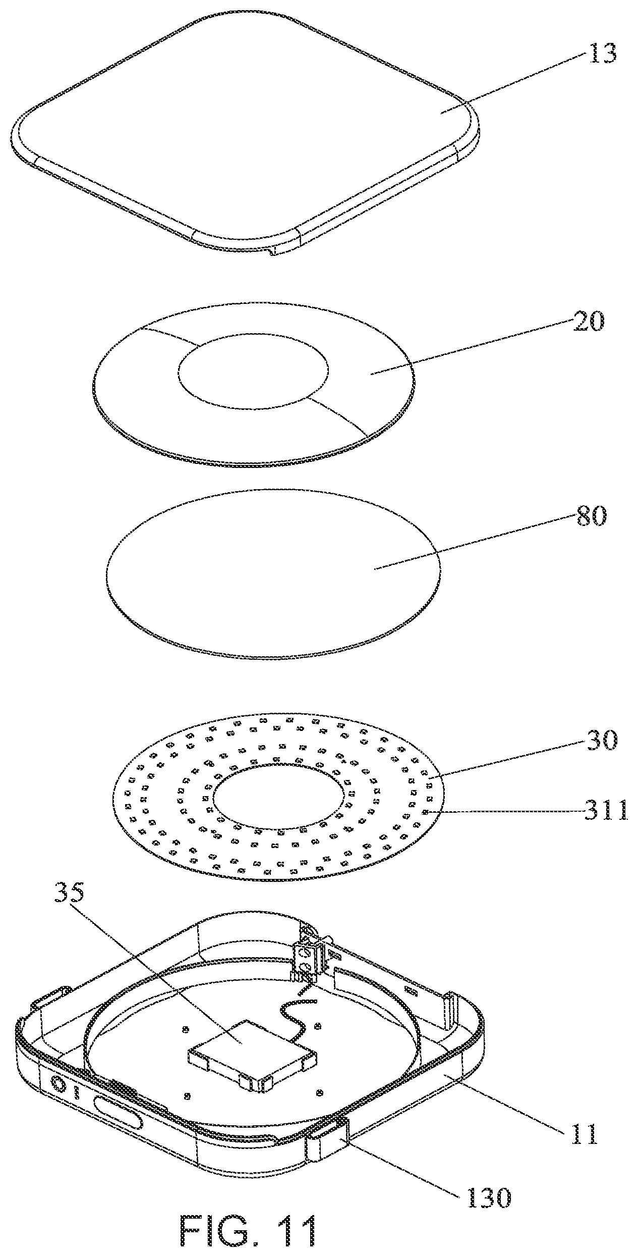 Patent US12129989 Figure 11 – Light supplying device