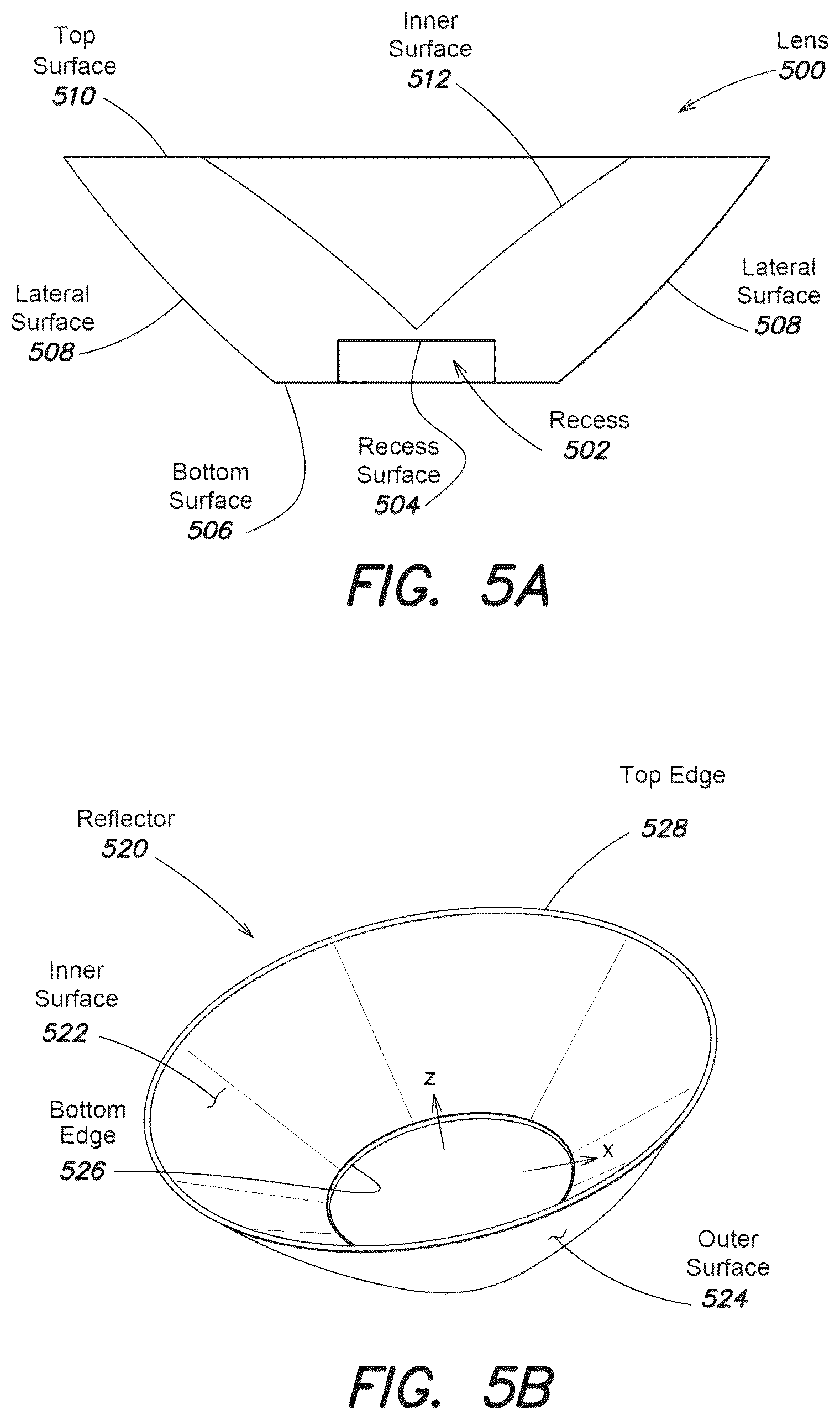 Patent US12129990 Figure 5 – Lighting system with lens assembly
