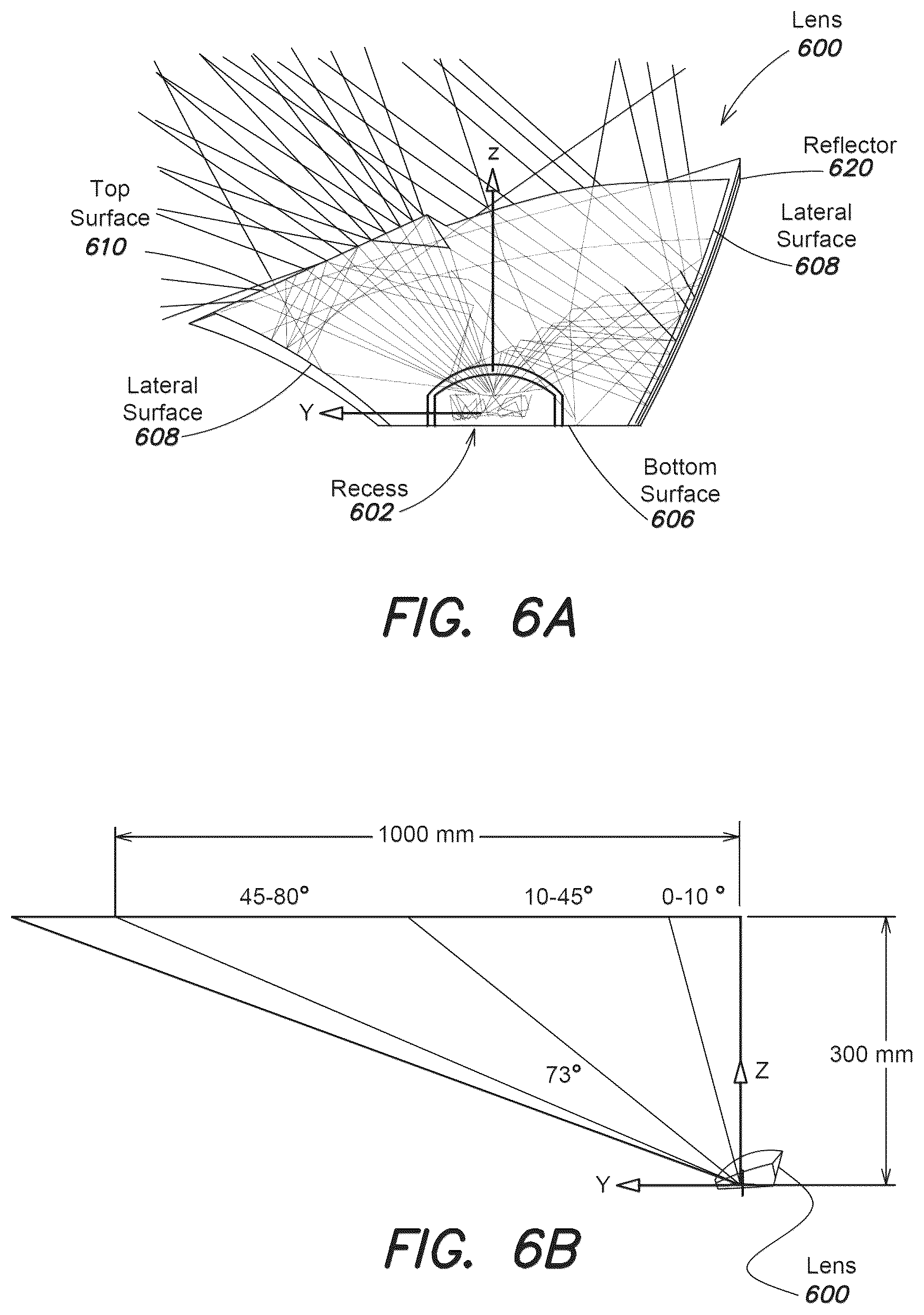 Patent US12129990 Figure 6 – Lighting system with lens assembly