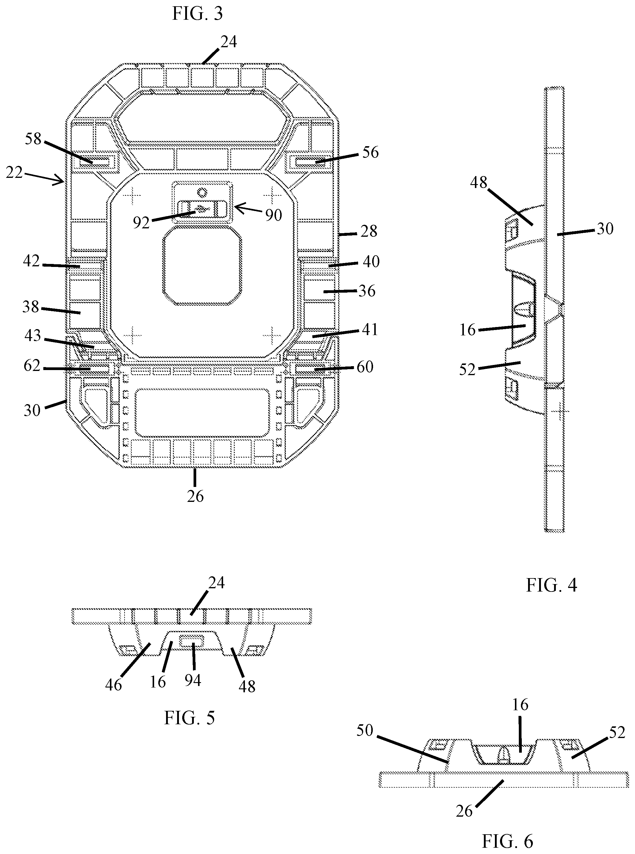 Patent US12129991 Figure 2 – Flexible mat light