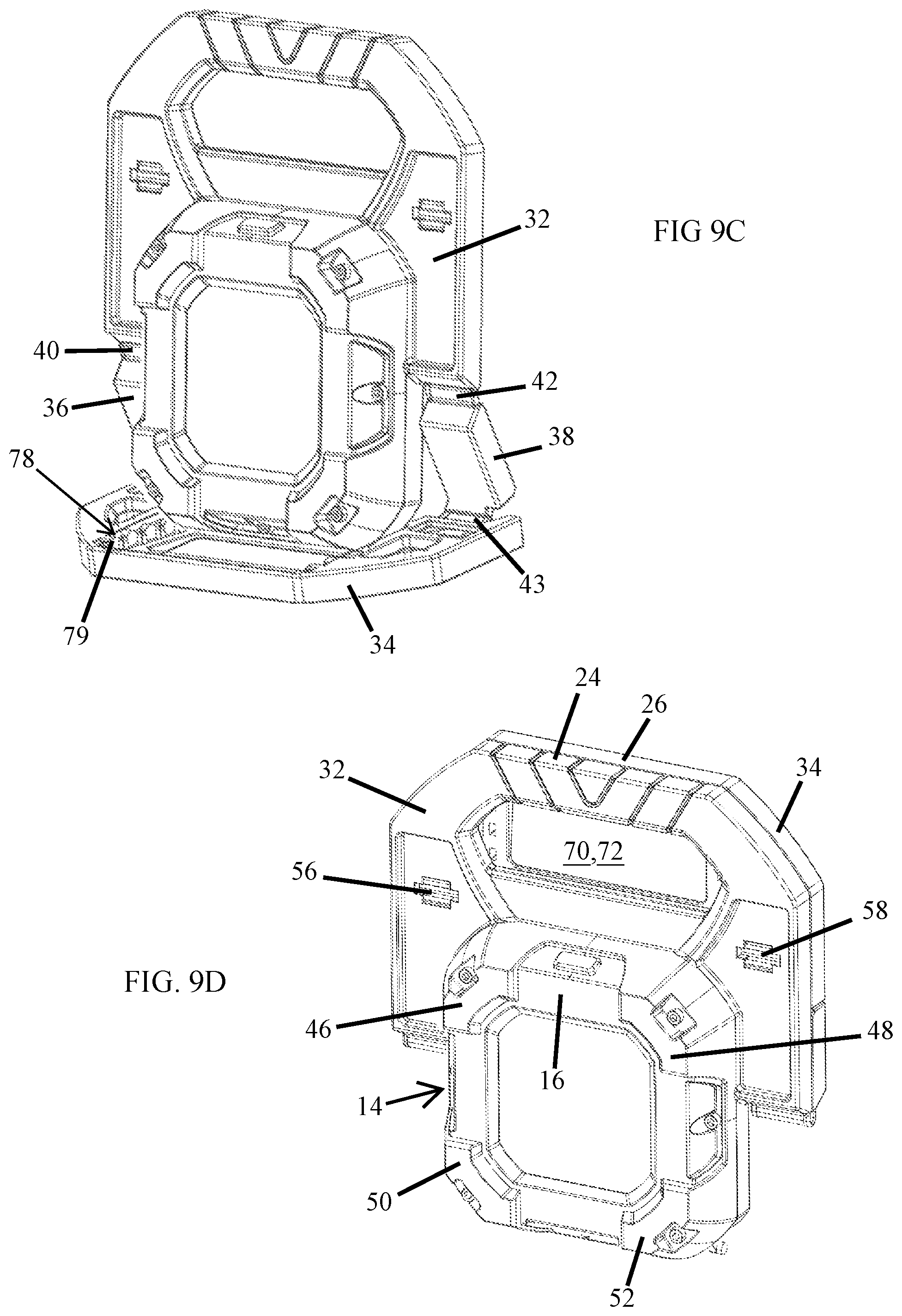 Patent US12129991 Figure 7 – Flexible mat light