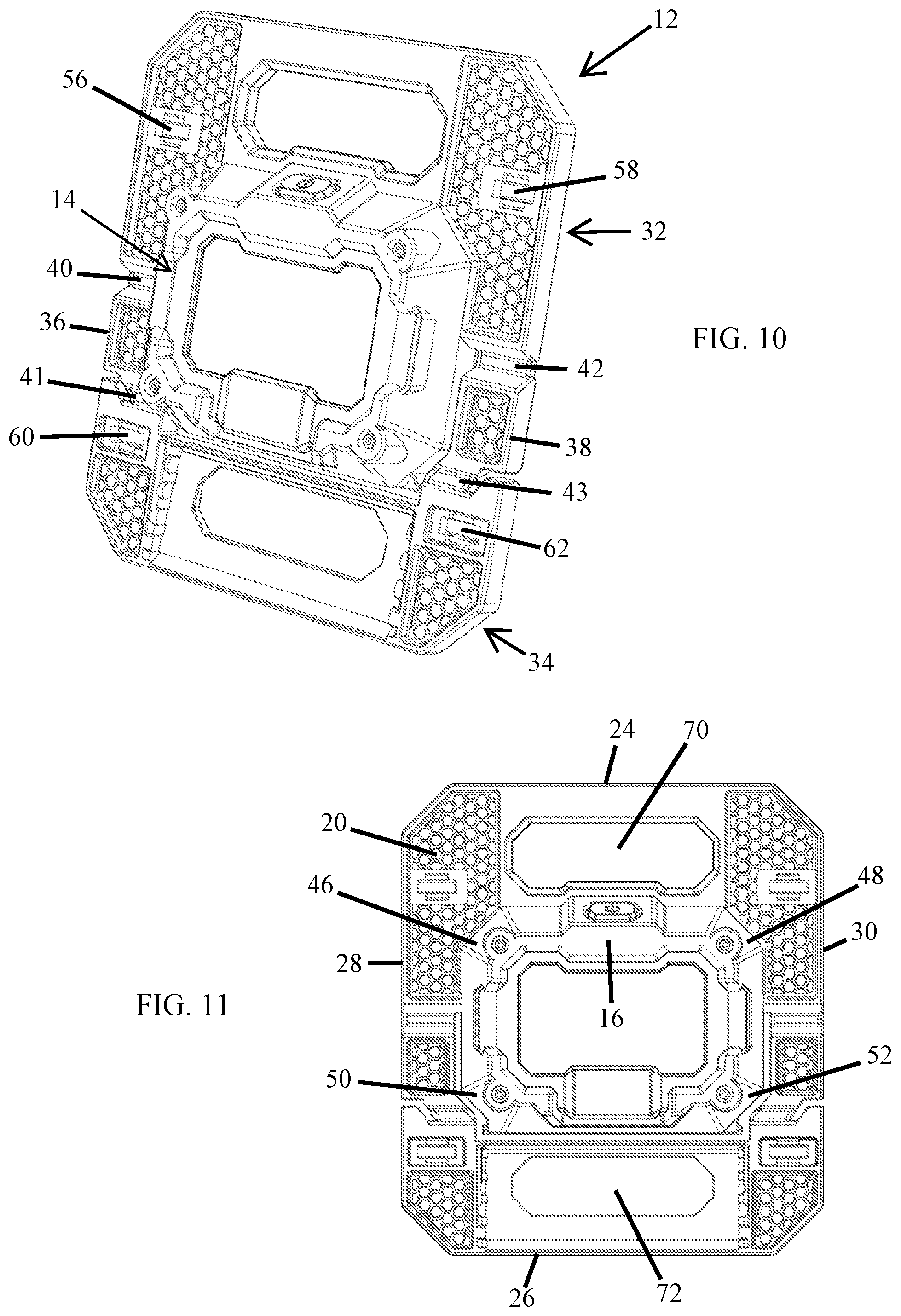 Patent US12129991 Figure 8 – Flexible mat light