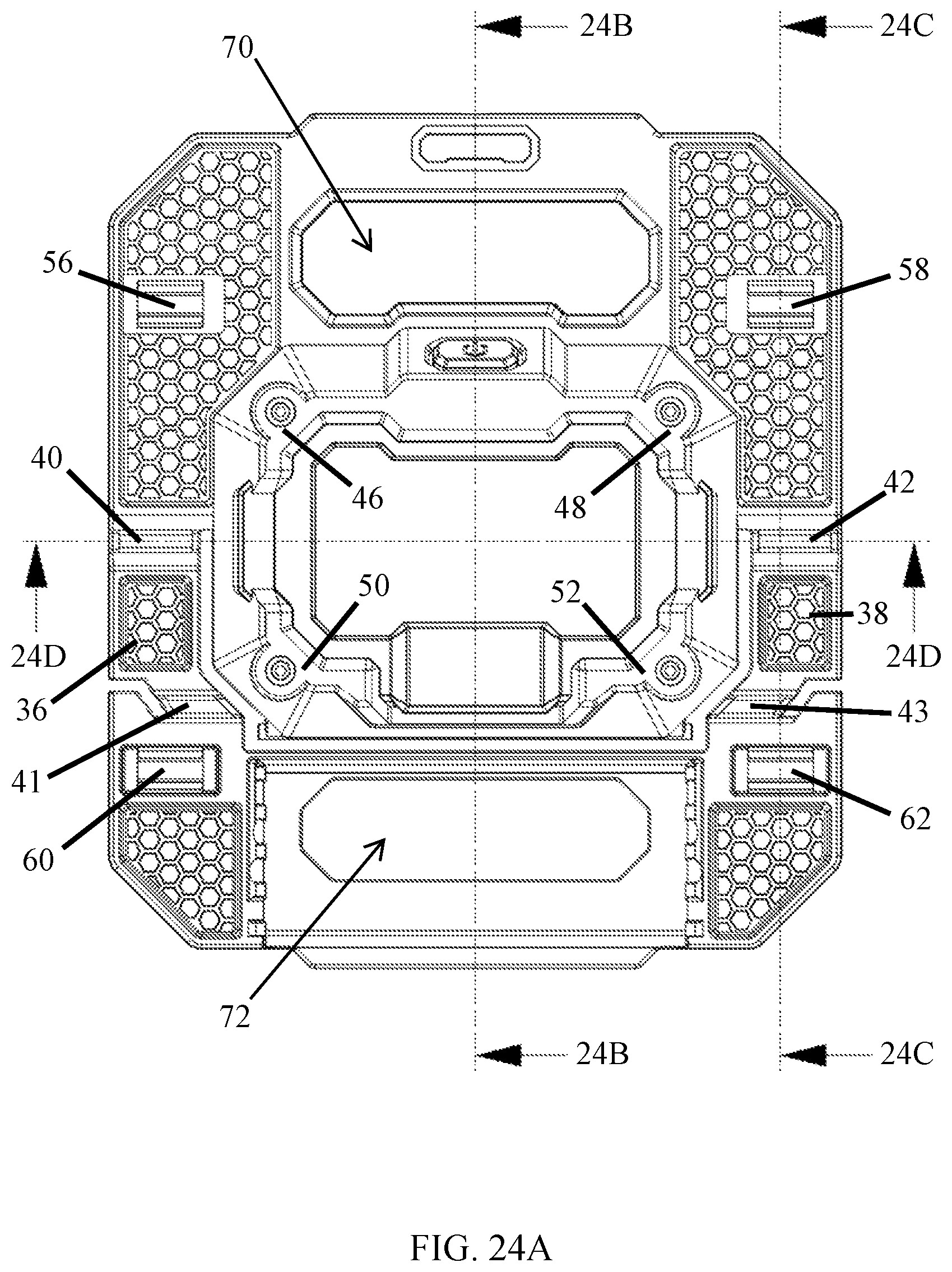 Patent US12129991 Figure 14 – Flexible mat light